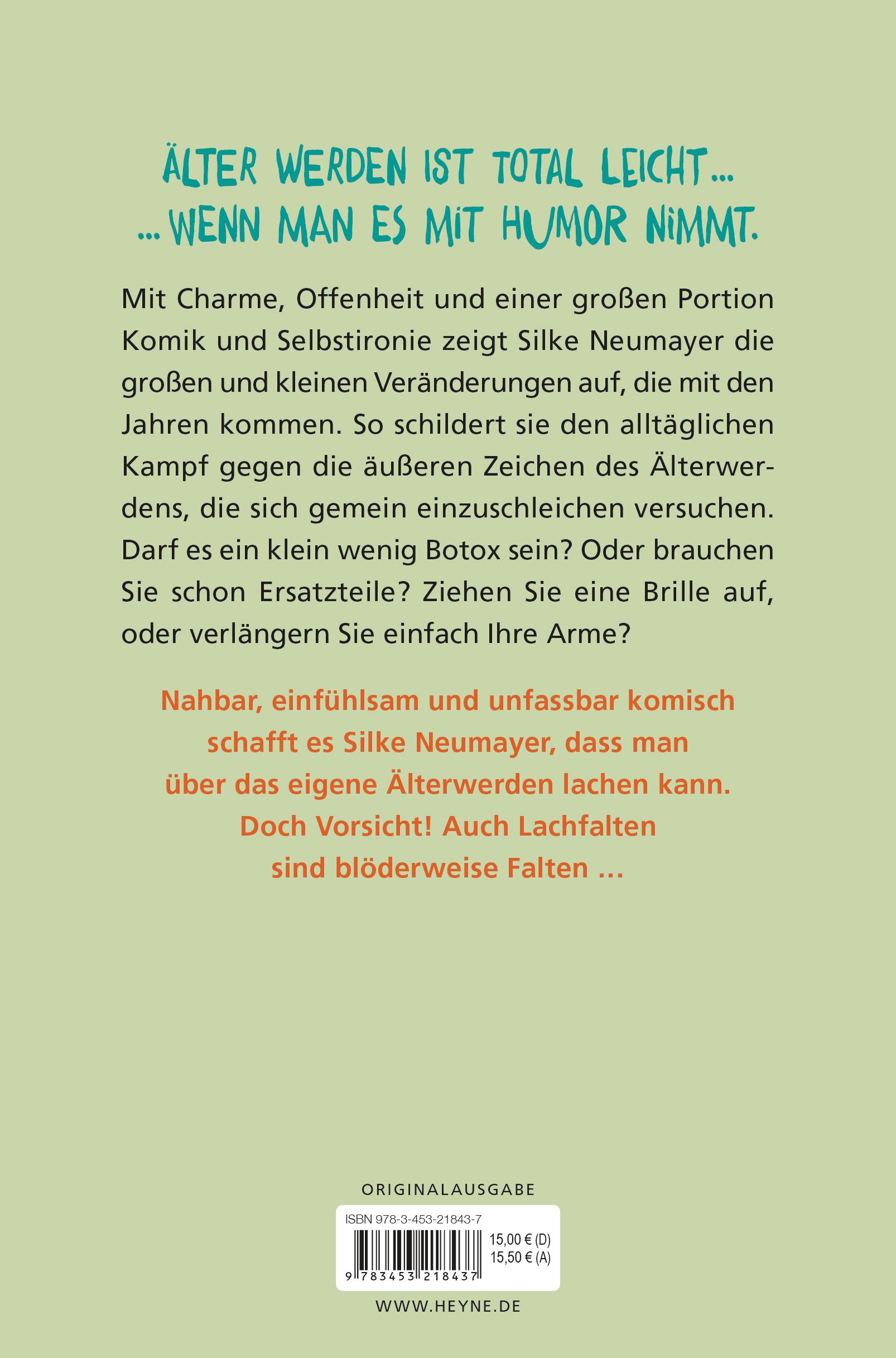 Beispielinhalt (Bild) Älter werden macht mich echt knackiger - mal knackt es hier, mal knackt es da