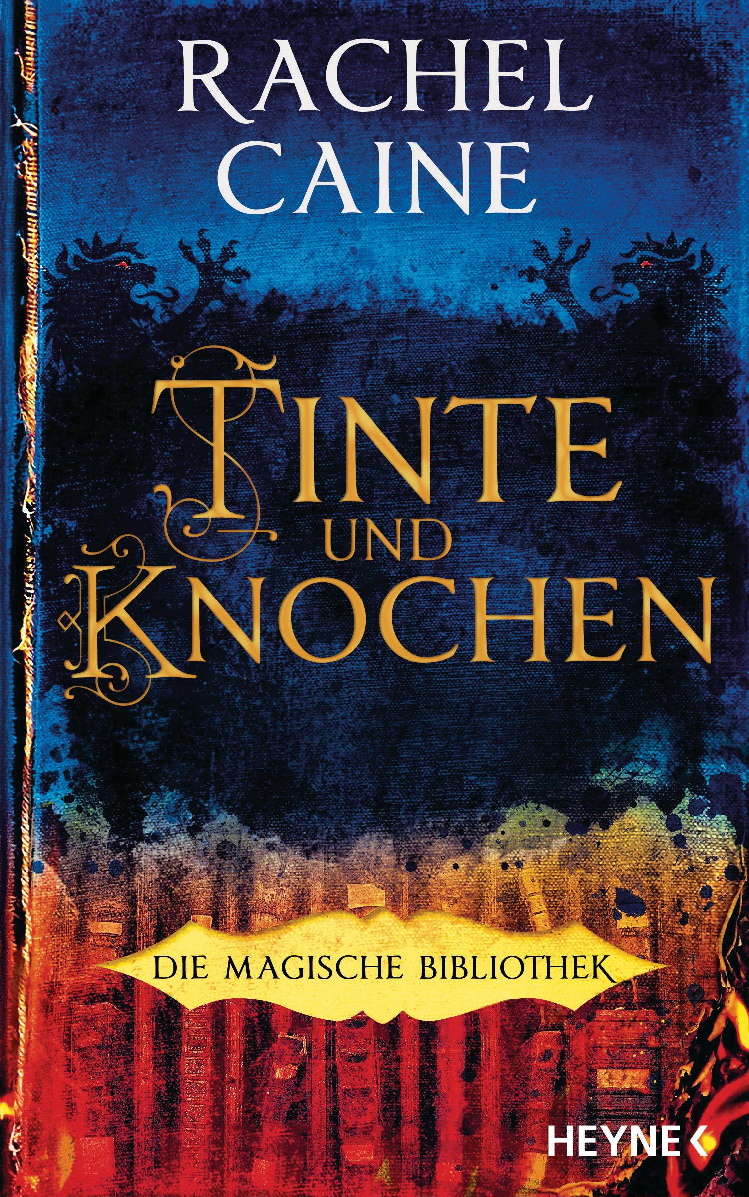 Vorderes Coverbild Tinte und Knochen - Die Magische Bibliothek