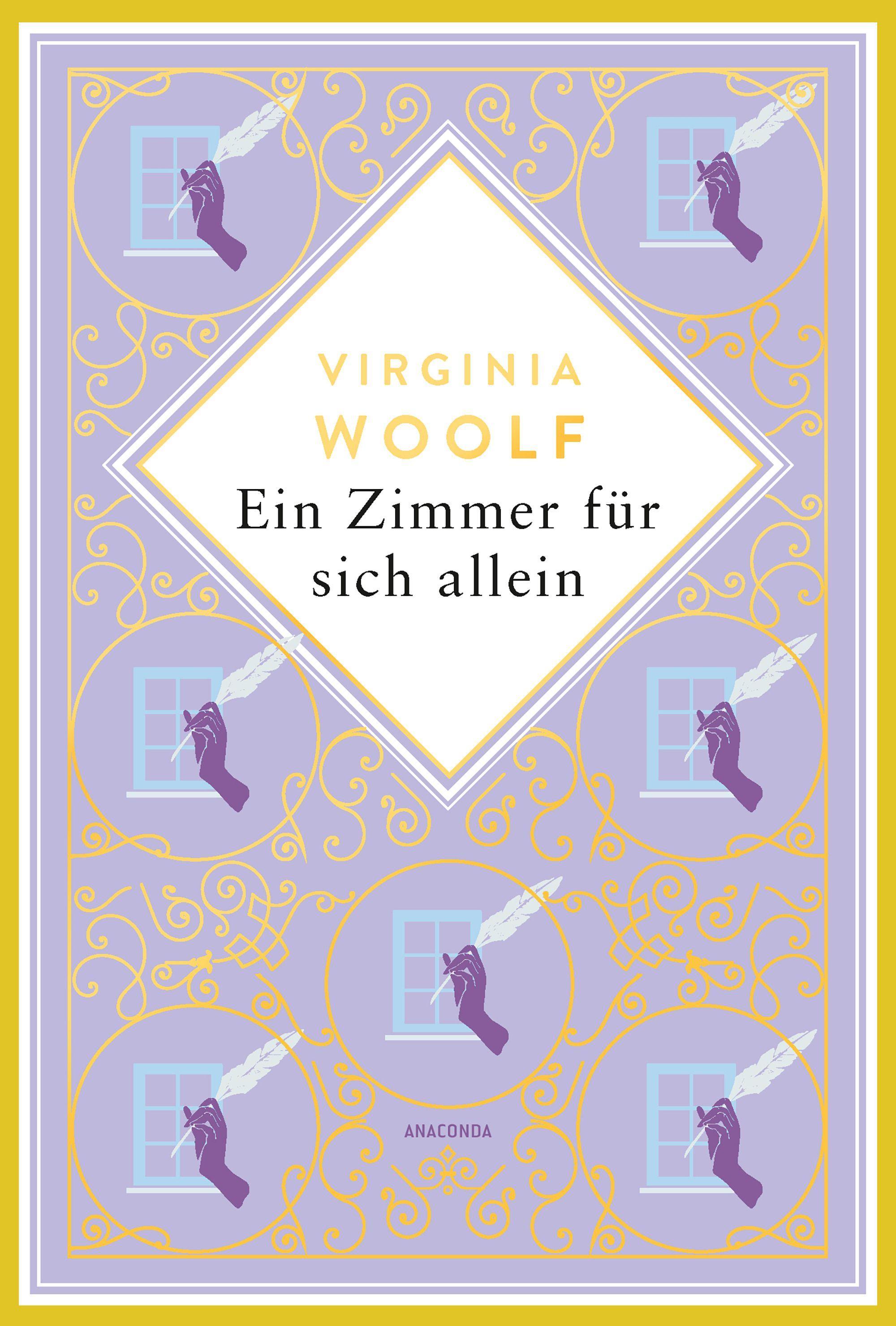 Vorderes Coverbild Ein Zimmer für sich allein. Schmuckausgabe mit Goldprägung