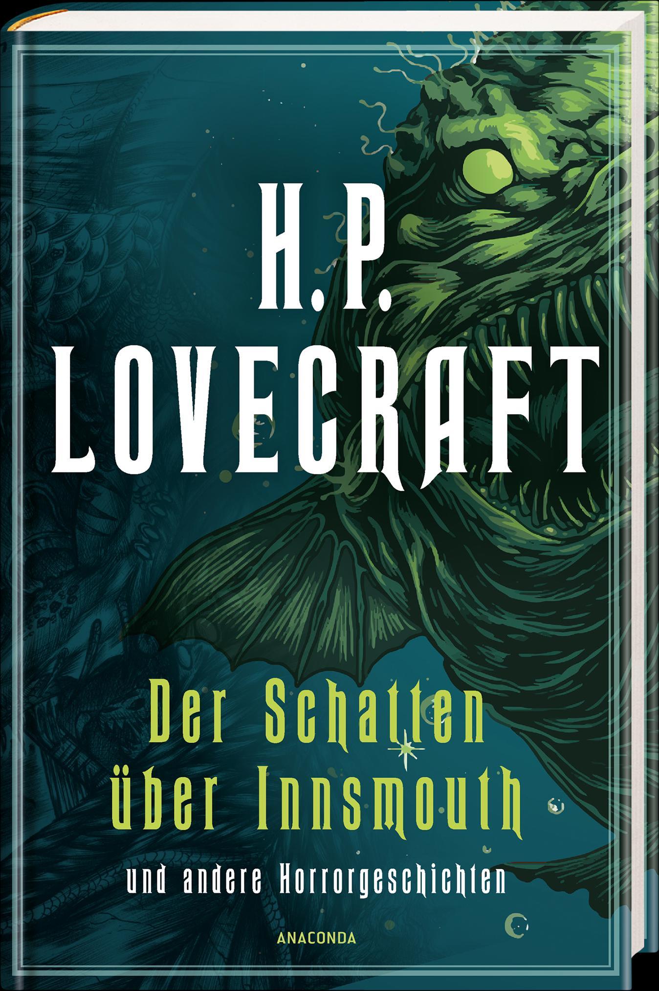 Beispielinhalt (Bild) H.P. Lovecraft, Der Schatten über Innsmouth. Horrorgeschichten neu übersetzt von Florian F. Marzin
