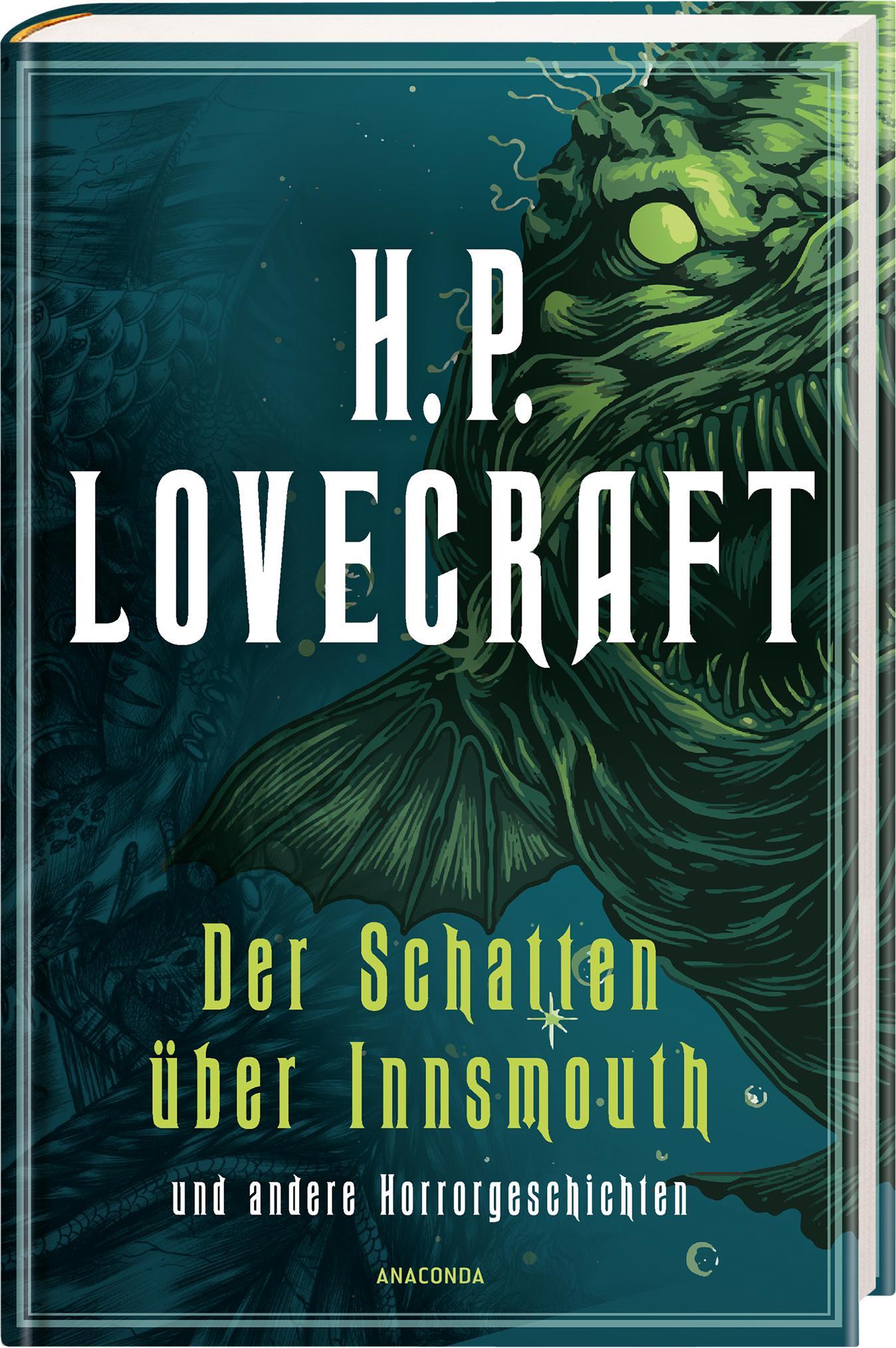 Beispielinhalt (Bild) H.P. Lovecraft, Der Schatten über Innsmouth. Horrorgeschichten neu übersetzt von Florian F. Marzin
