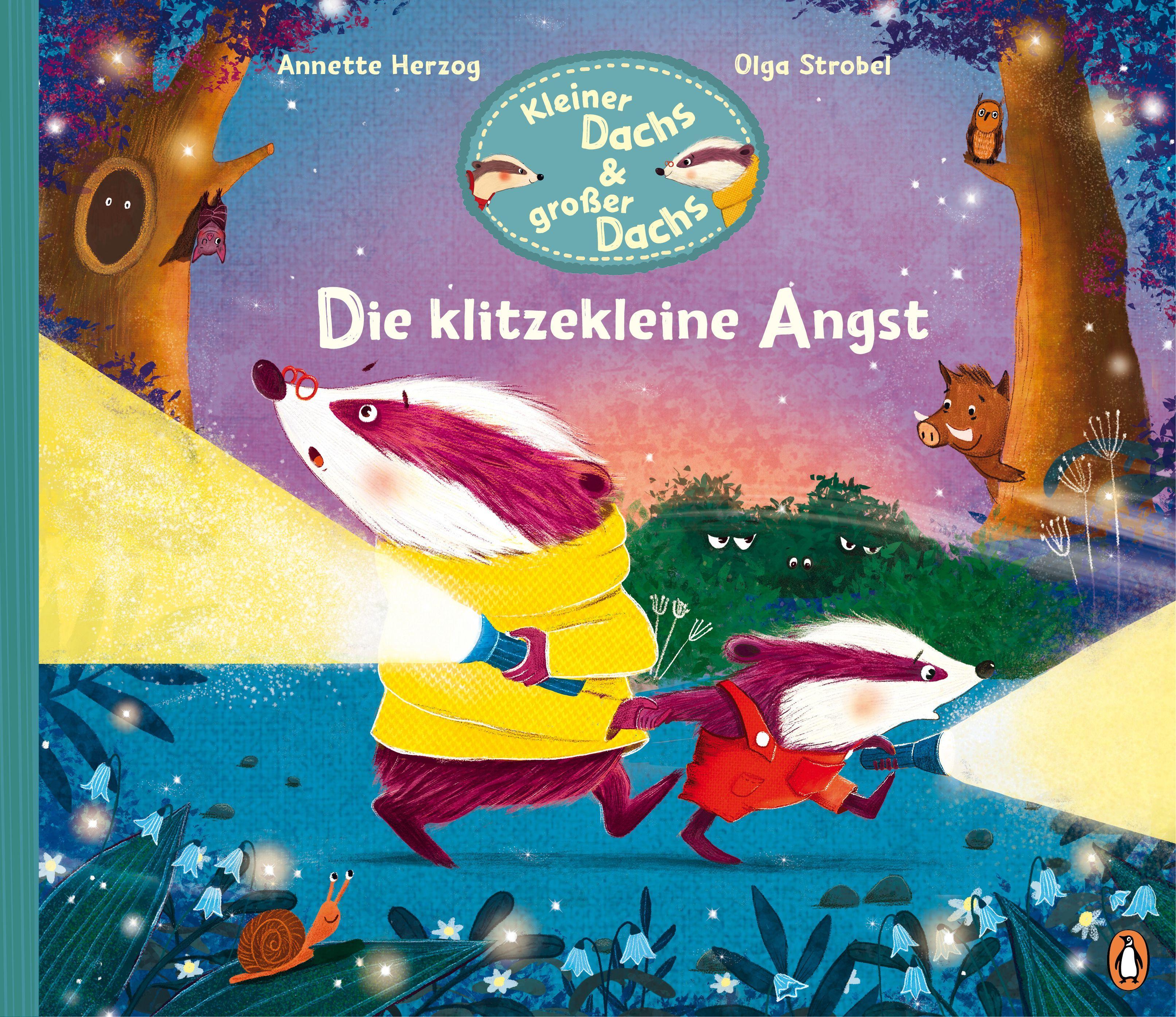 Vorderes Coverbild Kleiner Dachs & großer Dachs - Die klitzekleine Angst