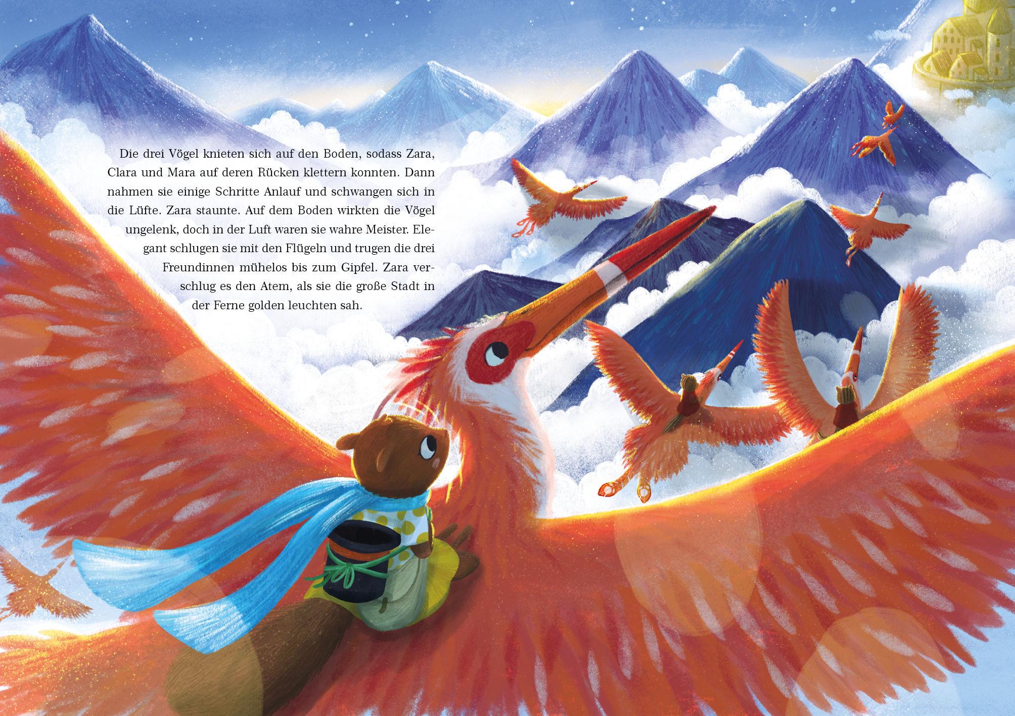 Beispielinhalt (Bild) Zara Zylinder - Die sagenhafte Reise durch das Jemandsland