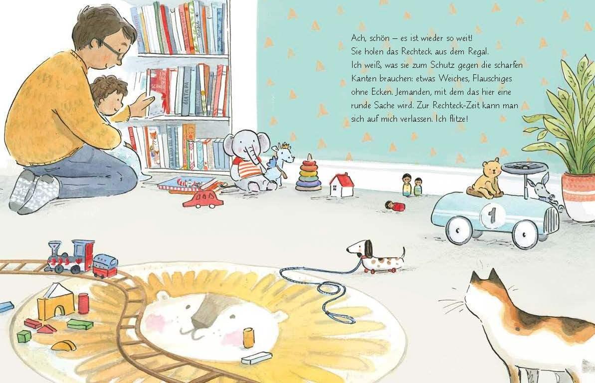 Beispielinhalt (Bild) Es ist wieder Rechteck-Zeit!