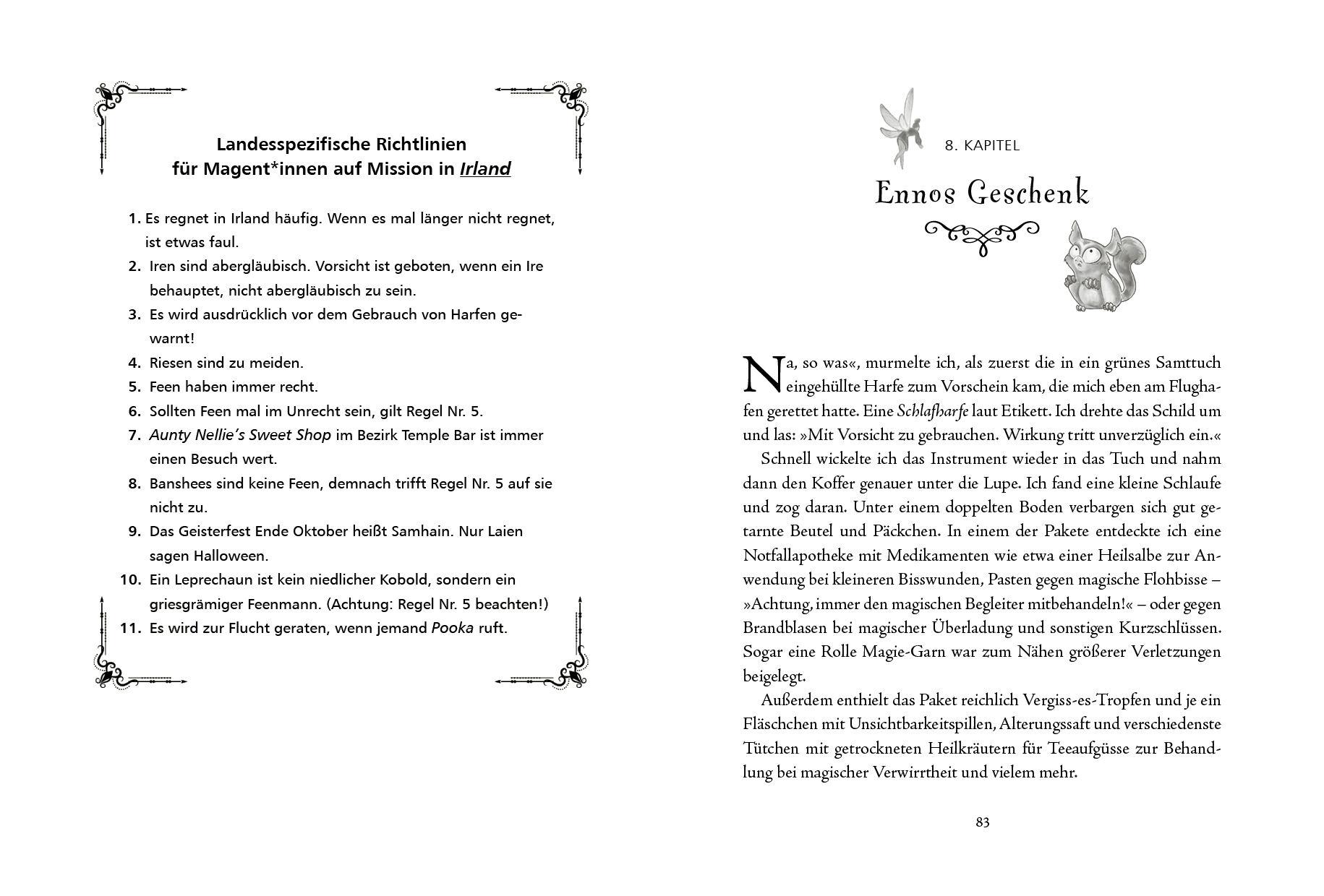 Beispielinhalt (Bild) Magic Agents - In Dublin sind die Feen los!