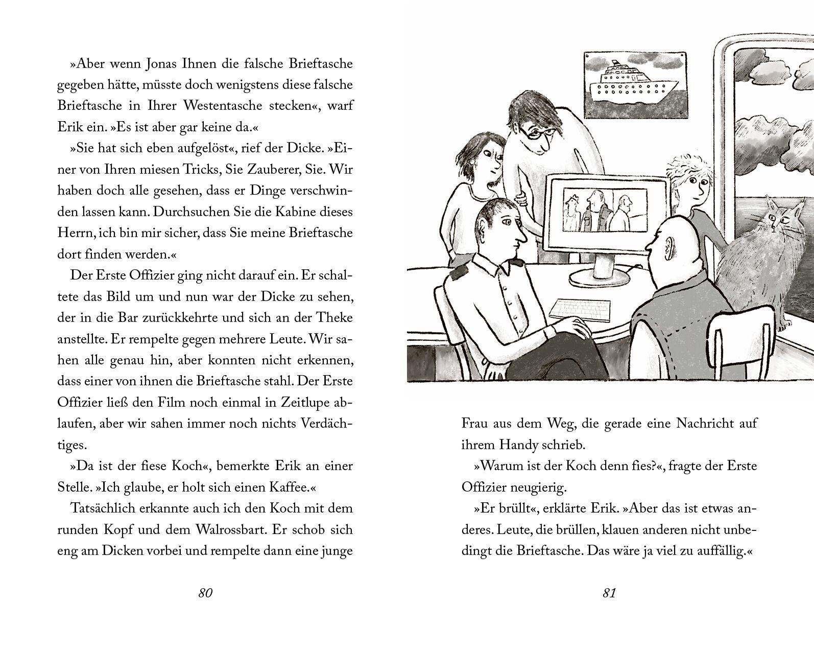 Beispielinhalt (Bild) Zauberfahrt mit Kater