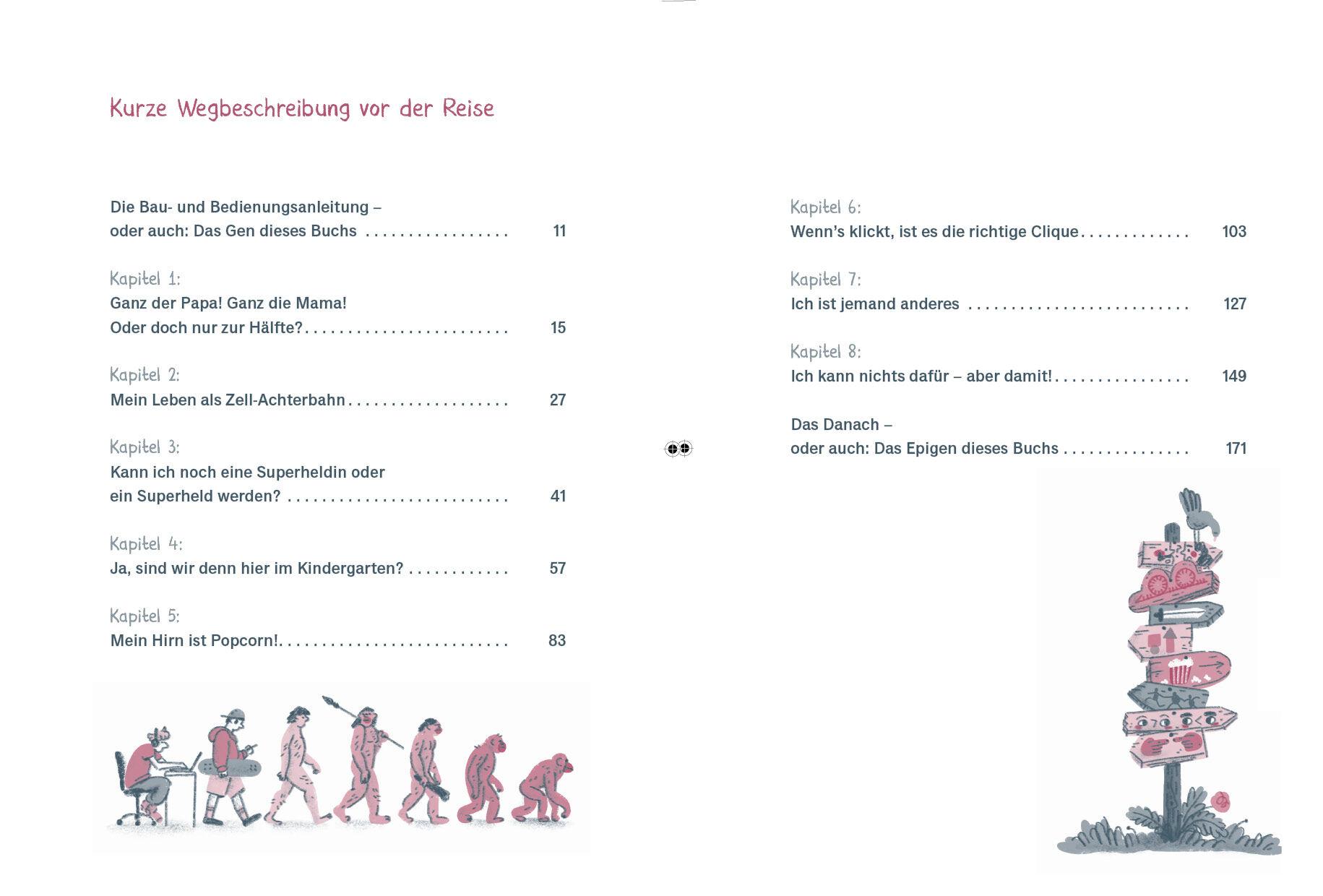 Beispielinhalt (Bild) Mein wunderbares Ich - Was mich ausmacht und welche Rolle die Gene dabei spielen