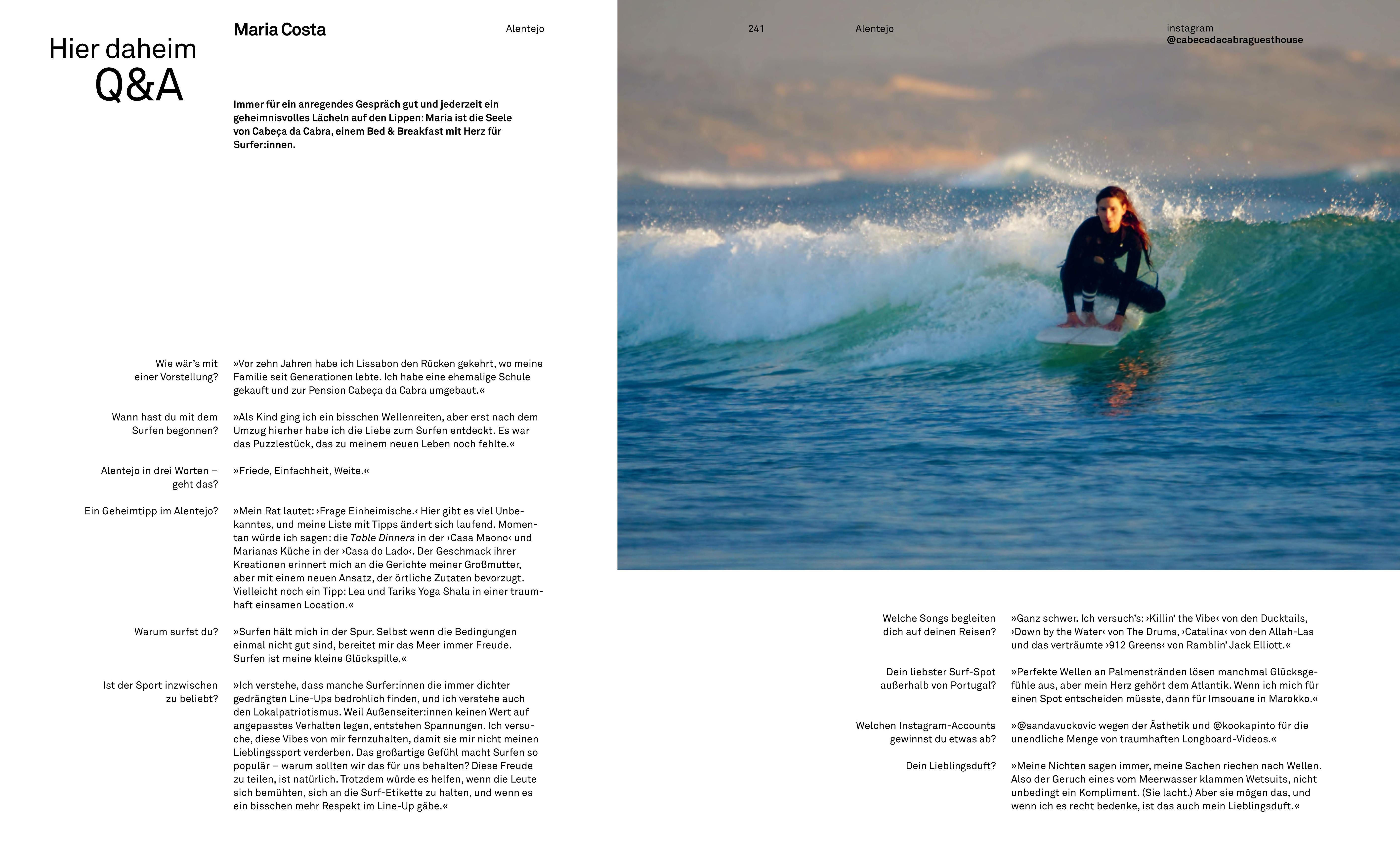 Beispielinhalt (Bild) Surf & Travel