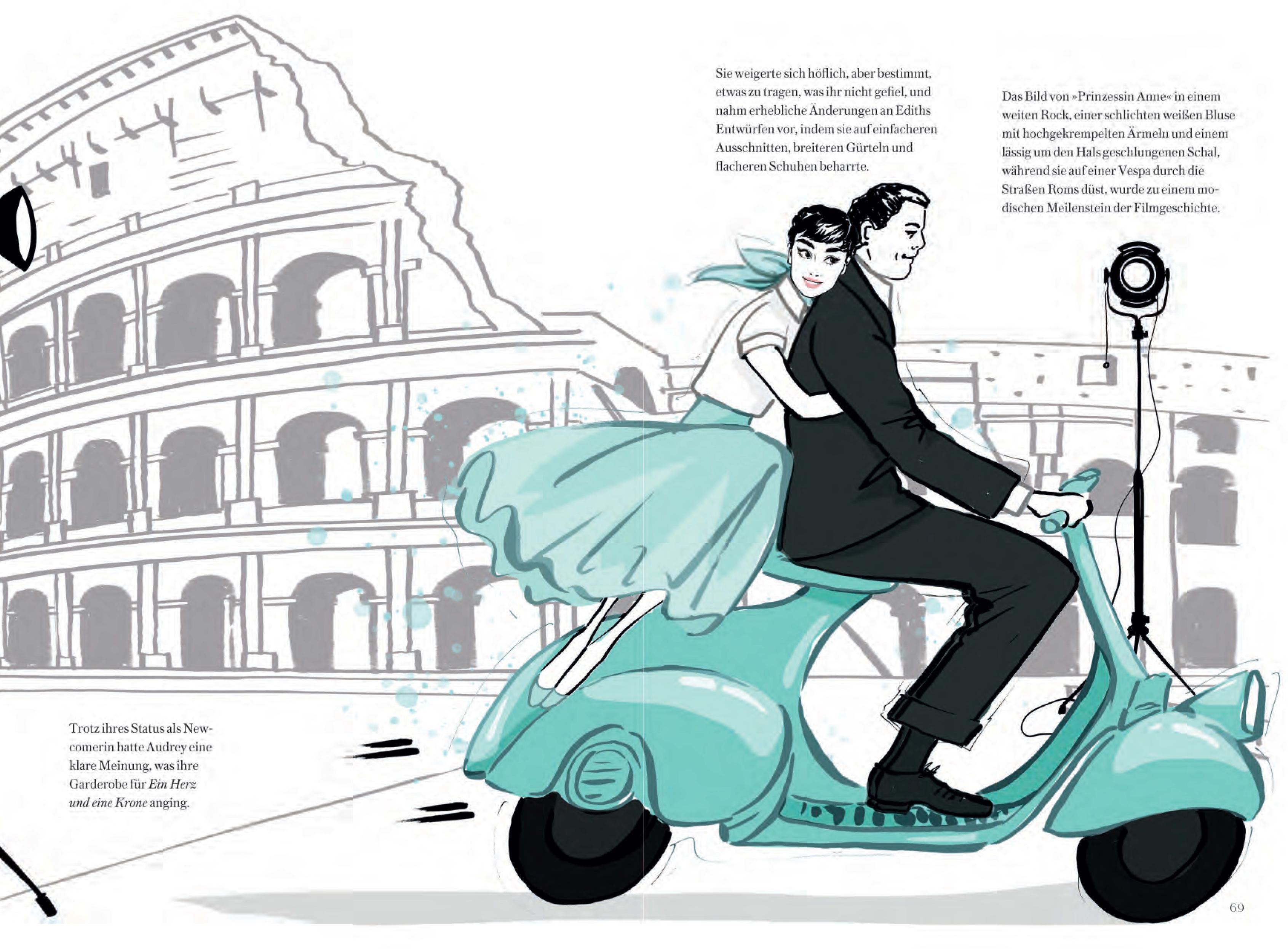 Beispielinhalt (Bild) Audrey Hepburn