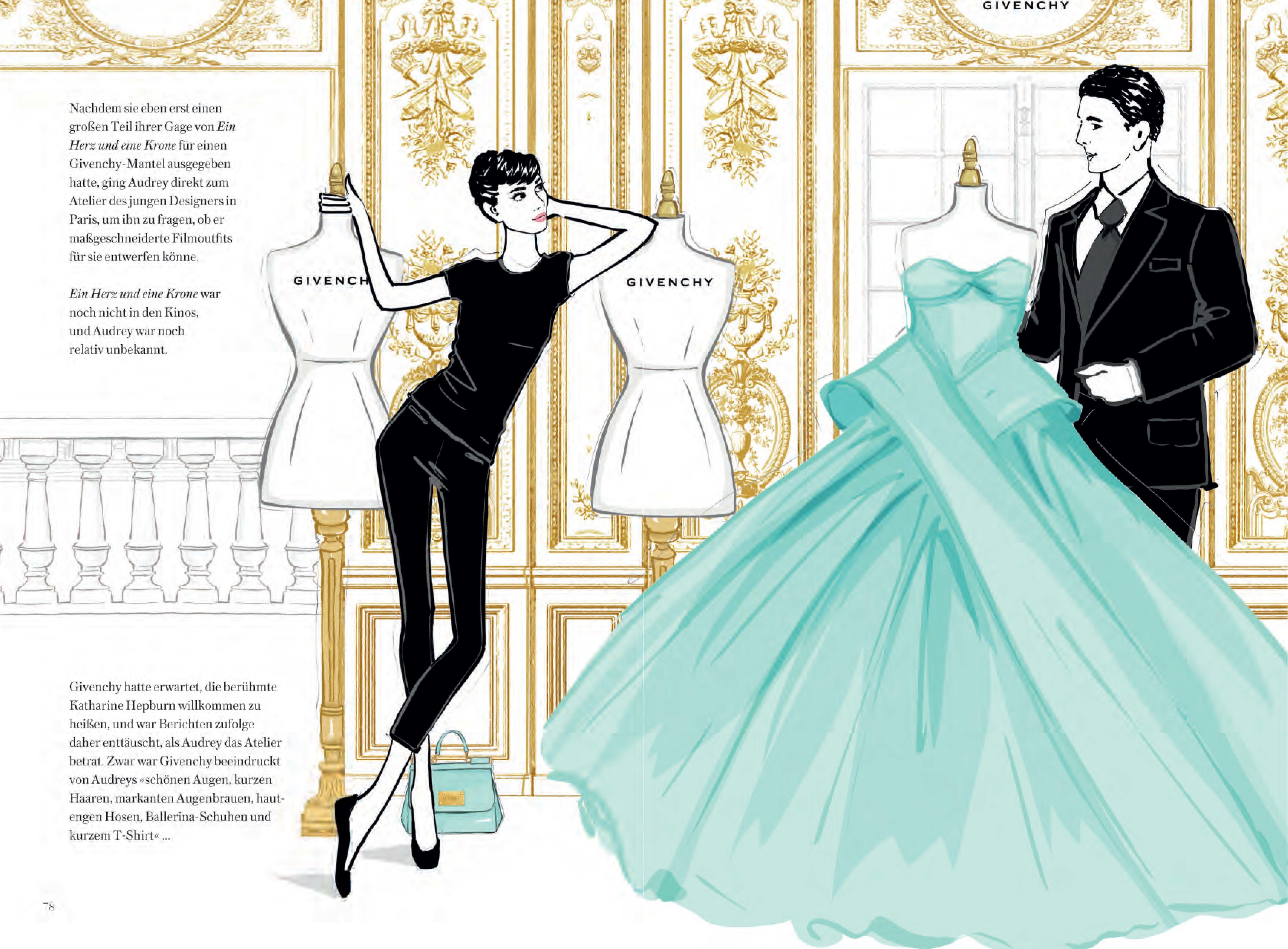 Beispielinhalt (Bild) Audrey Hepburn