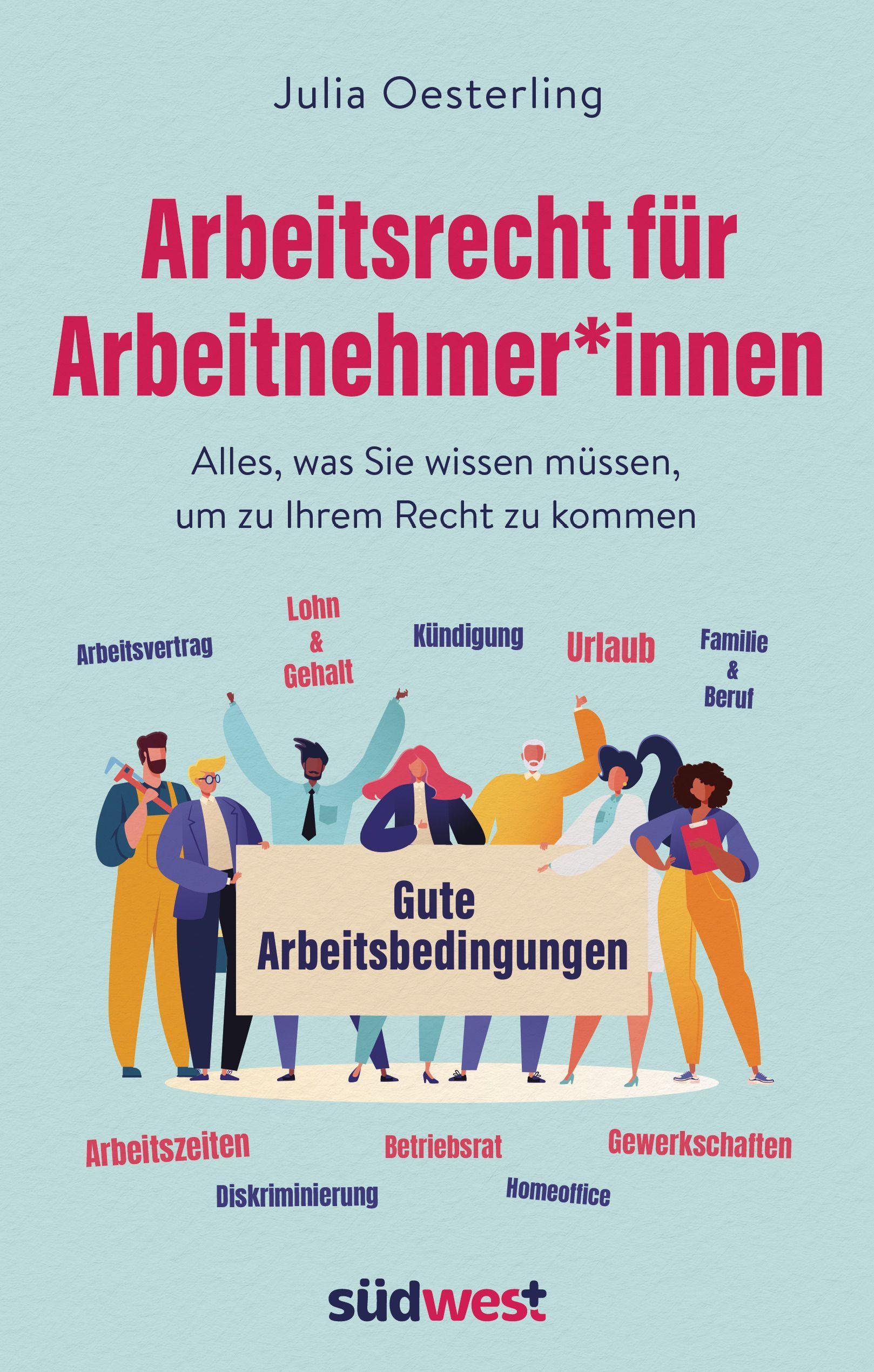 Vorderes Coverbild Arbeitsrecht für Arbeitnehmer*innen