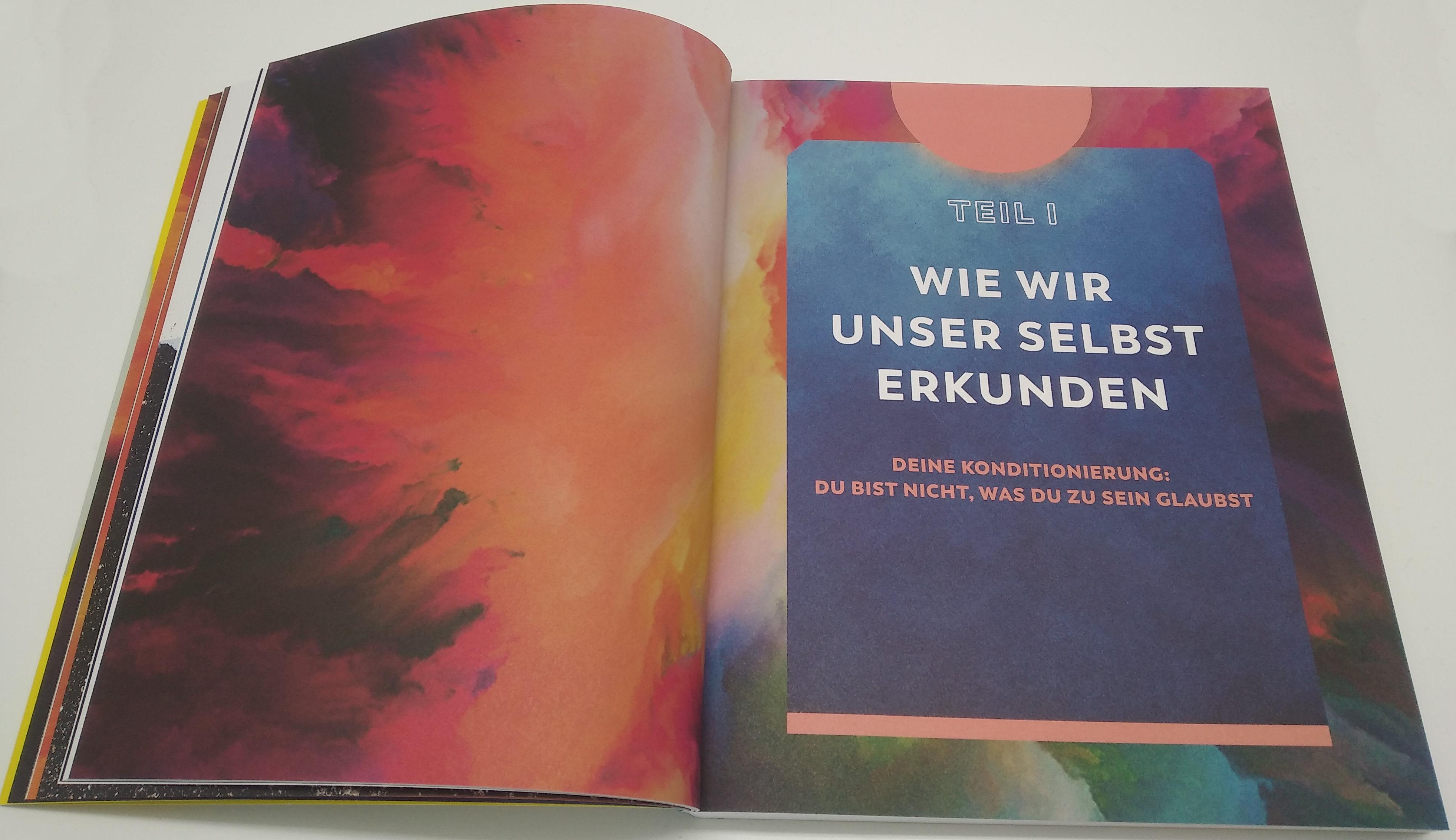 Beispielinhalt (Bild) Erkenne. Dich. Selbst.