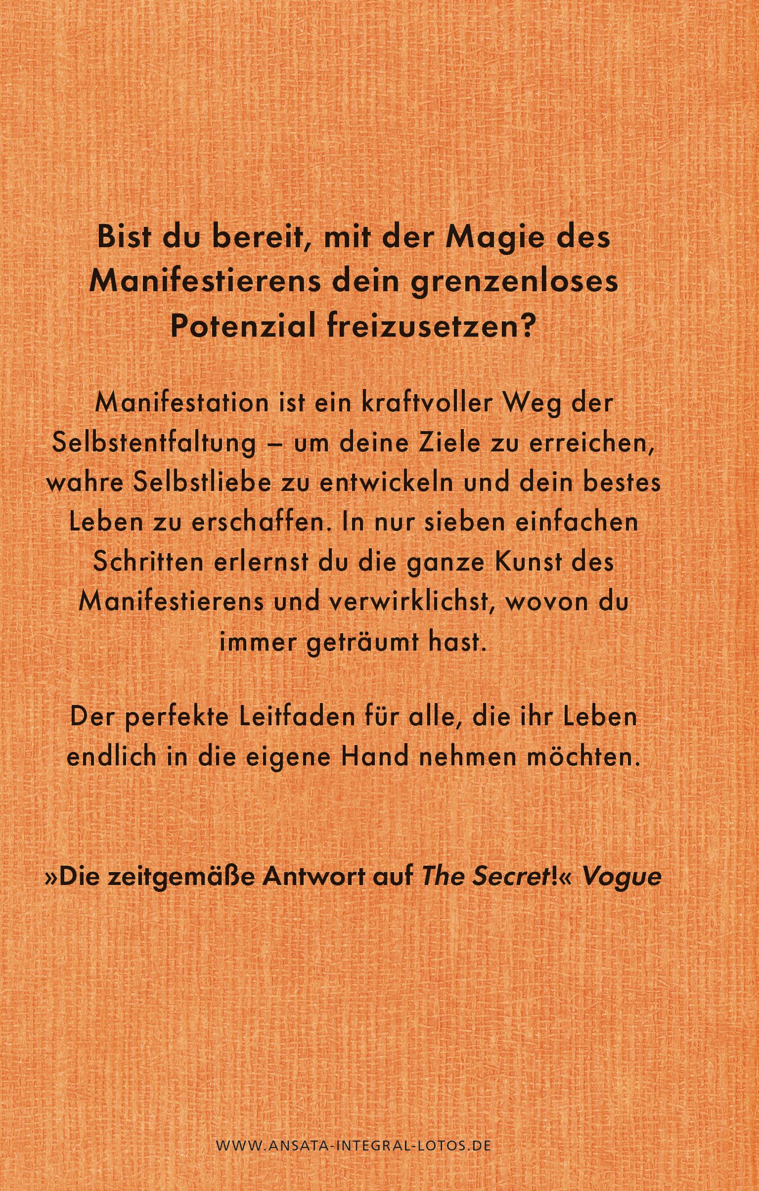 Beispielinhalt (Bild) Manifestiere!