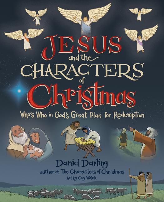 Vorderes Coverbild Jesus and the Characters of Christmas