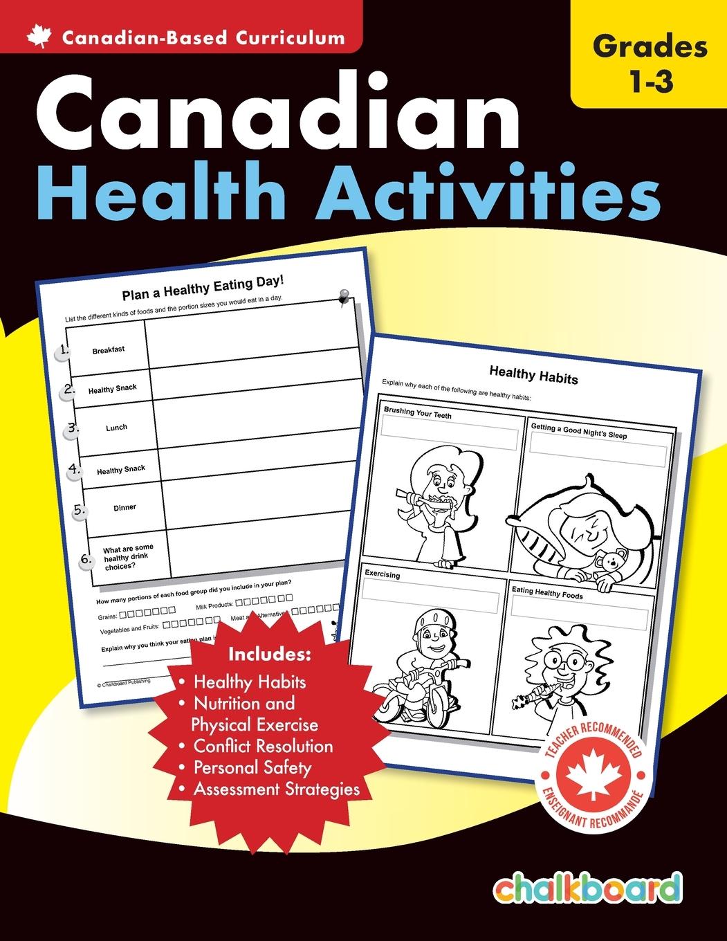 Vorderes Coverbild Canadian Health Activities Grades 1-3