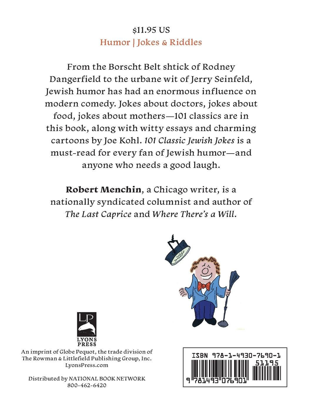 Rückseitencover 101 Classic Jewish Jokes