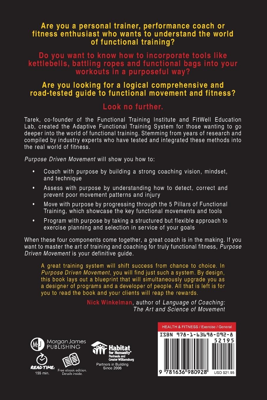 Rückseitencover Purpose Driven Movement