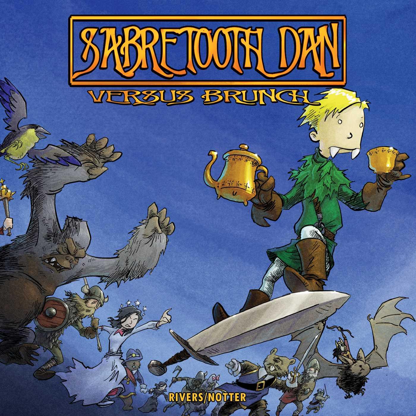 Vorderes Coverbild Sabretooth Dan Versus Brunch