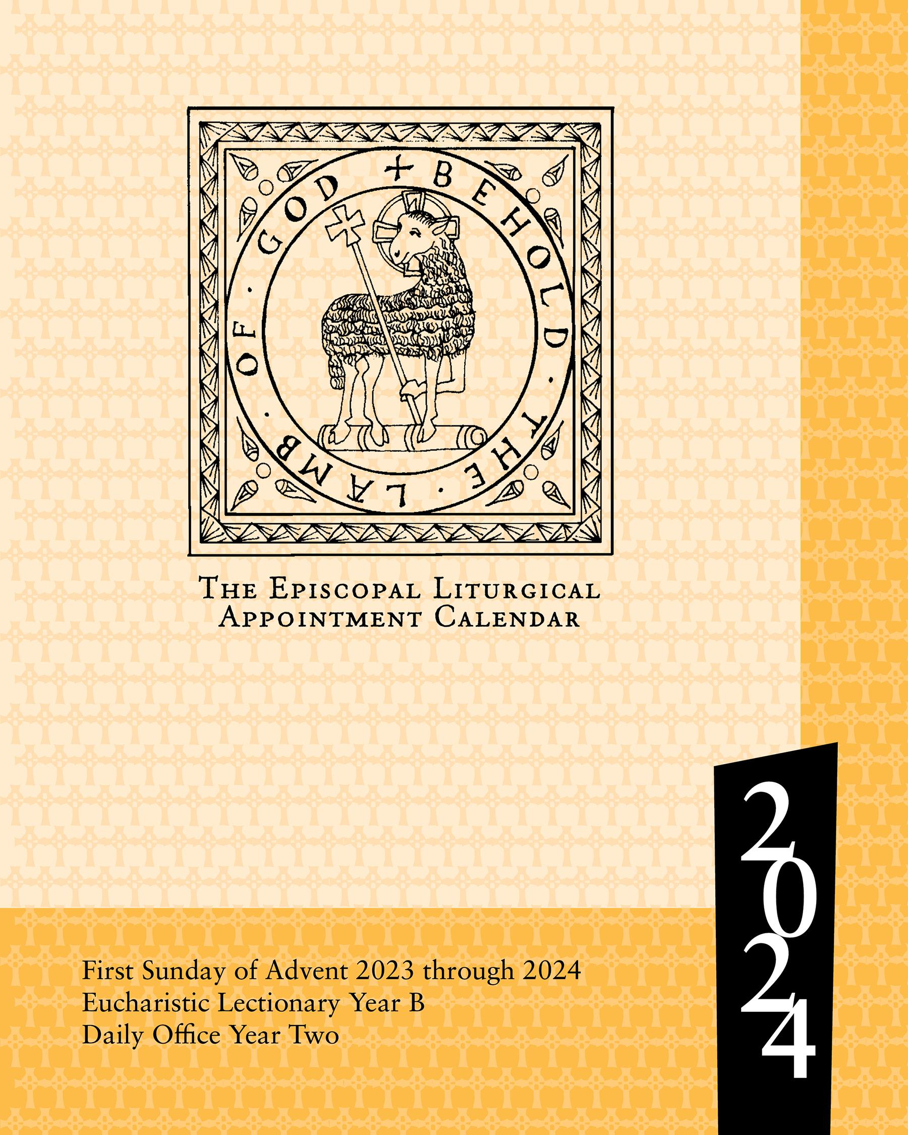 Vorderes Coverbild 2024 Episcopal Liturgical Appointment Calendar