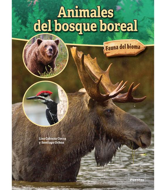 Vorderes Coverbild Animales del Bosque Boreal