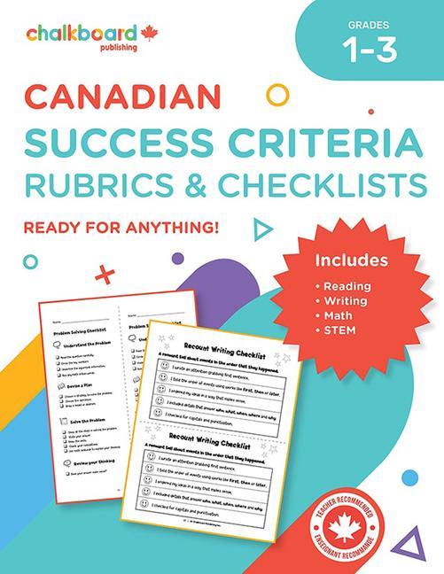 Vorderes Coverbild Success Criteria Rubrics and Checklists Grades 1-3