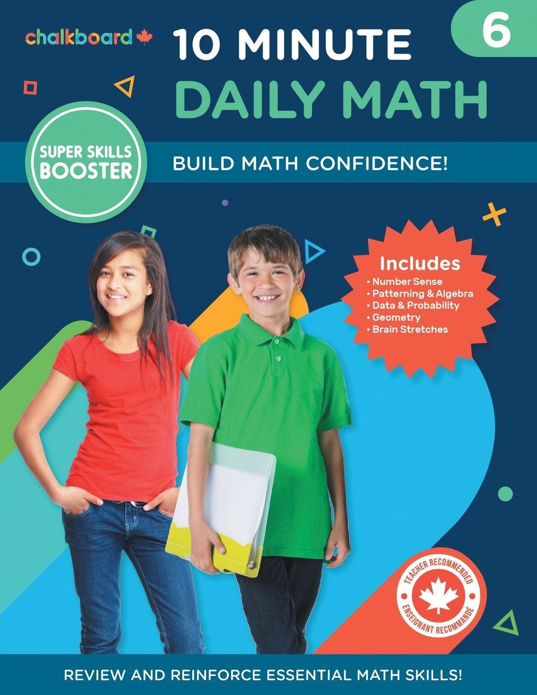 Vorderes Coverbild Canadian 10 Minute Daily Math Grade 6