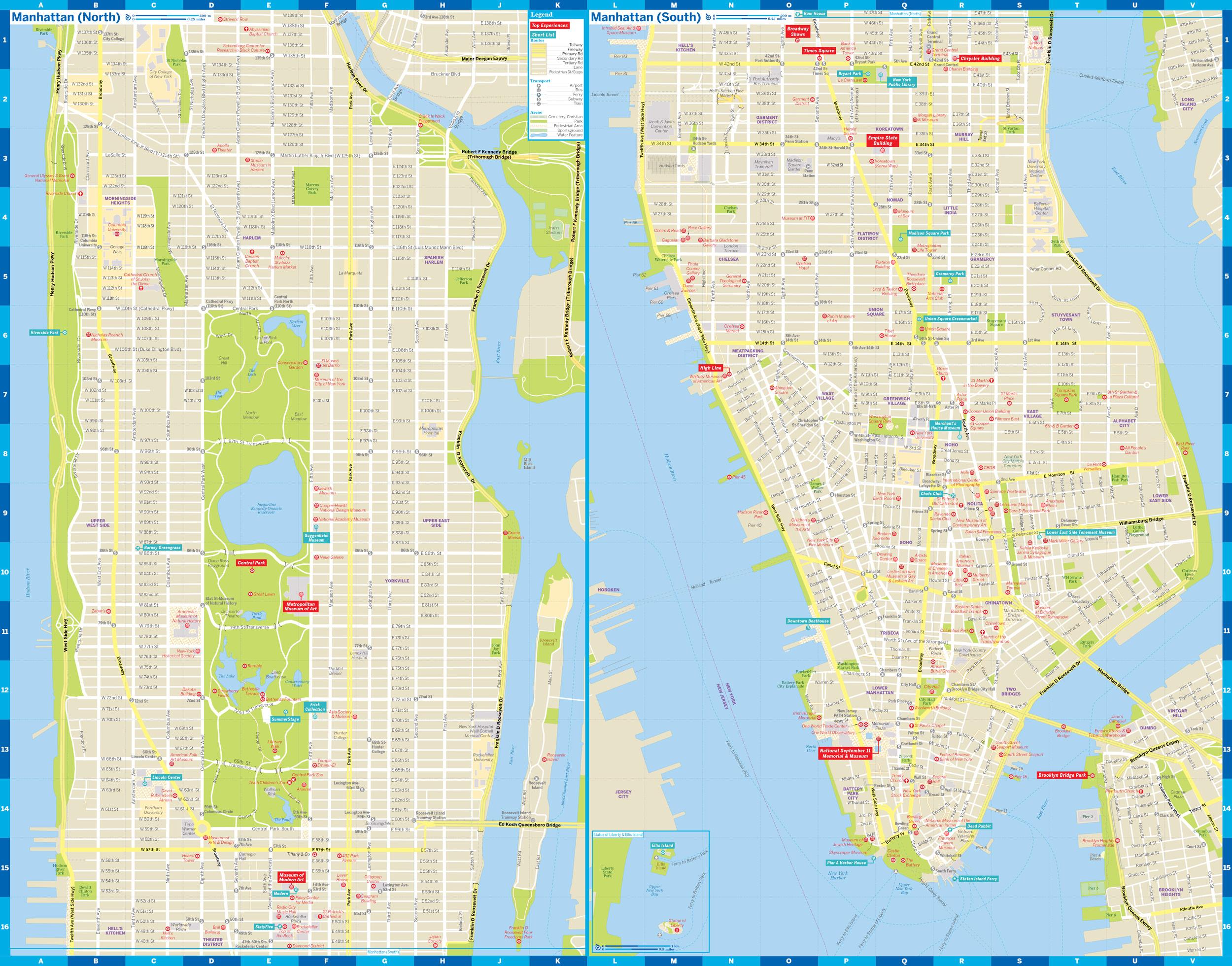 Beispielinhalt (Bild) Lonely Planet New York City Map