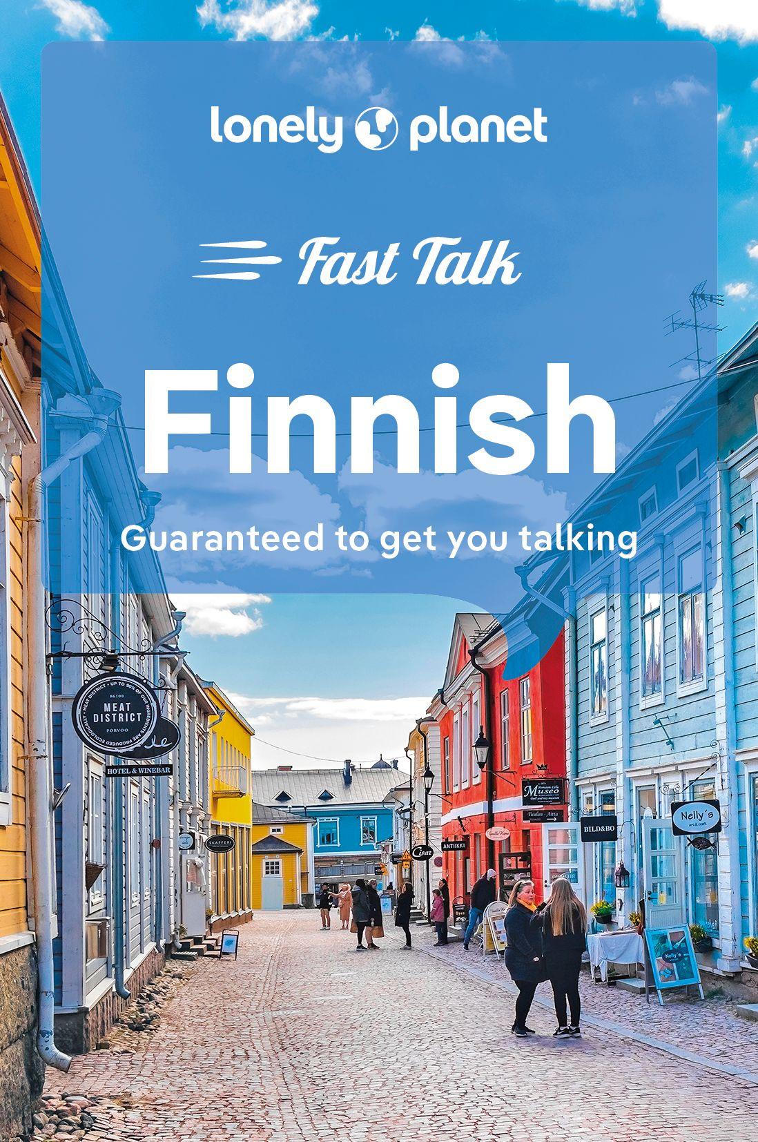 Vorderes Coverbild Lonely Planet Fast Talk Finnish