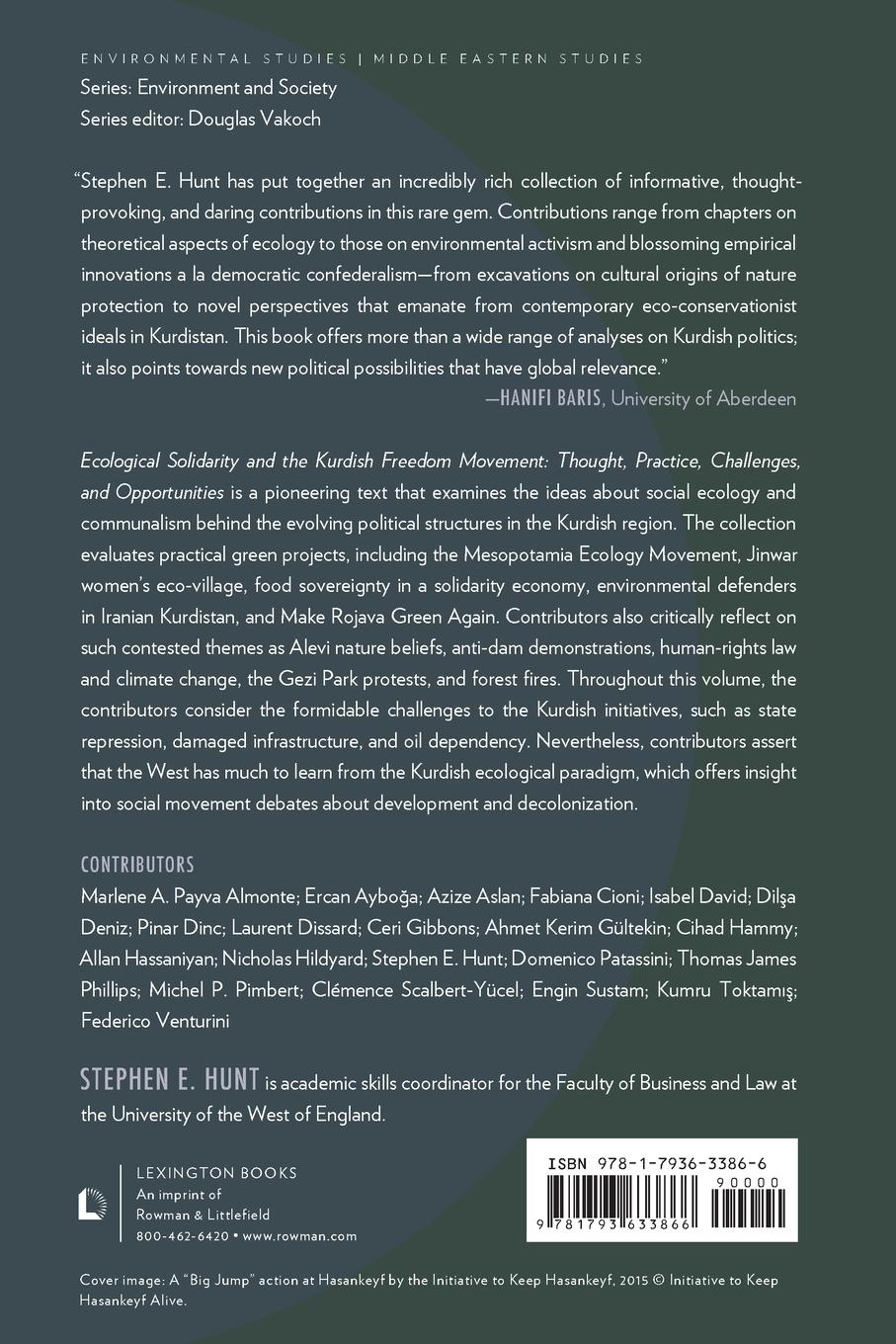 Rückseitencover Ecological Solidarity and the Kurdish Freedom Movement