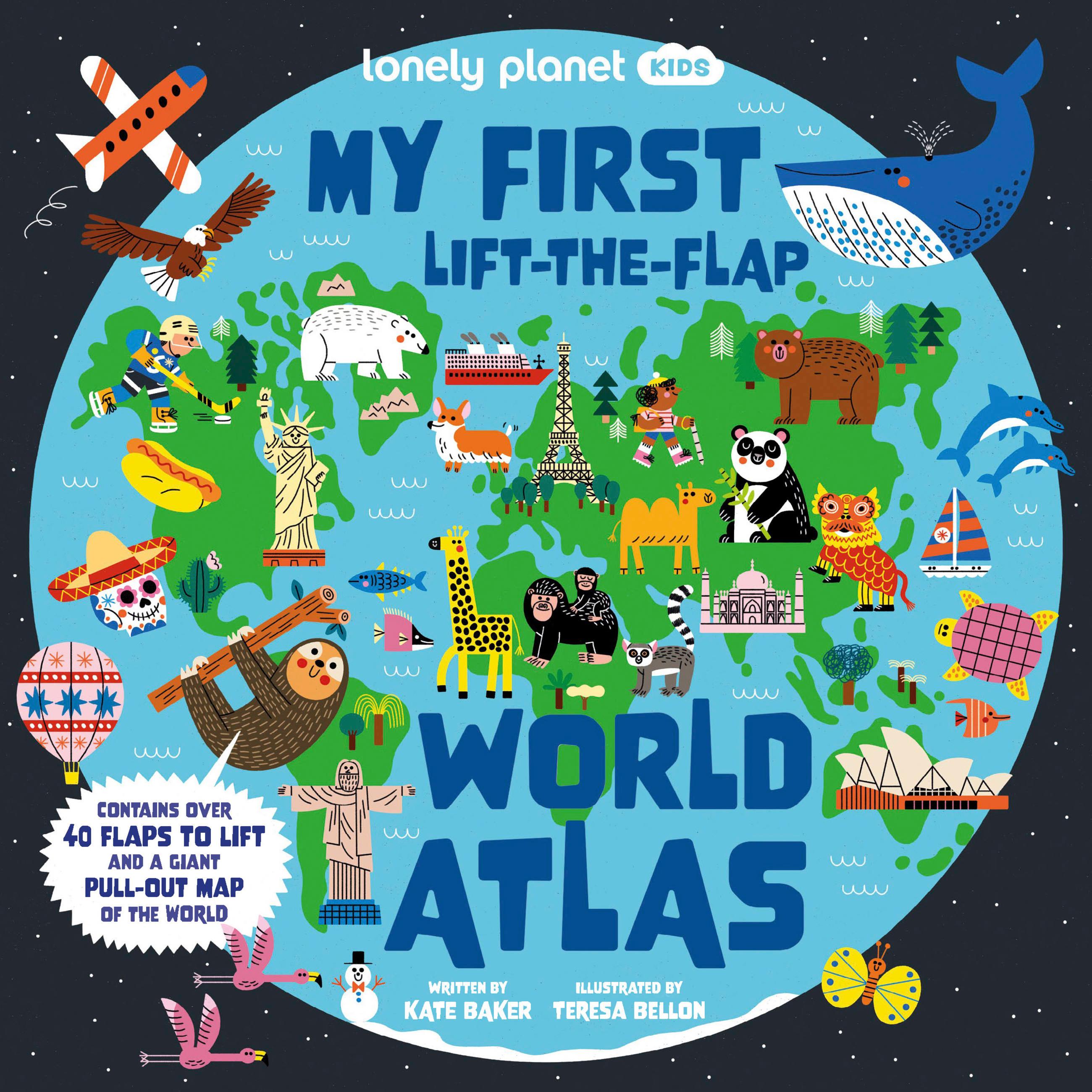 Vorderes Coverbild Lonely Planet Kids My First Lift-The-Flap World Atlas
