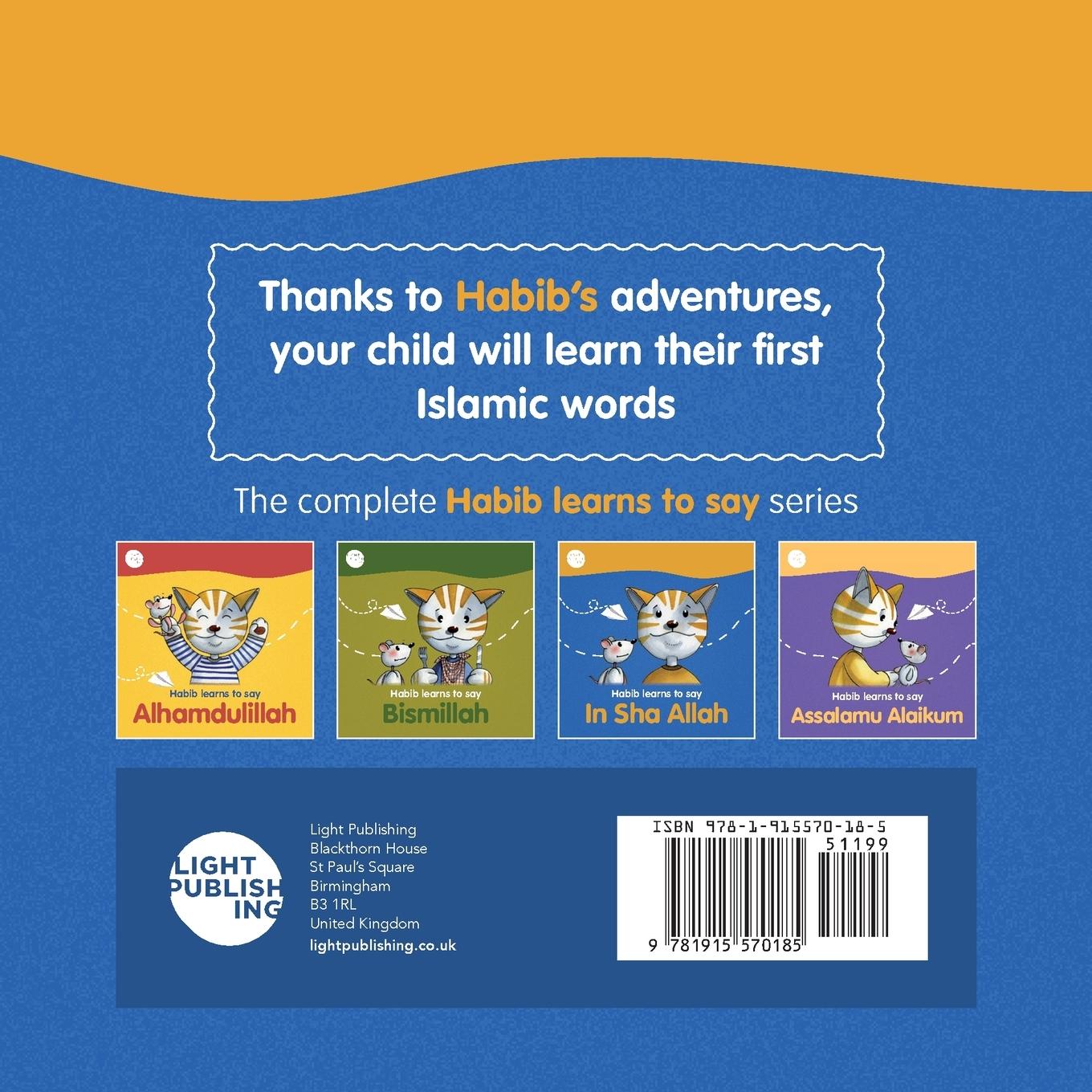 Rückseitencover Habib learns to say