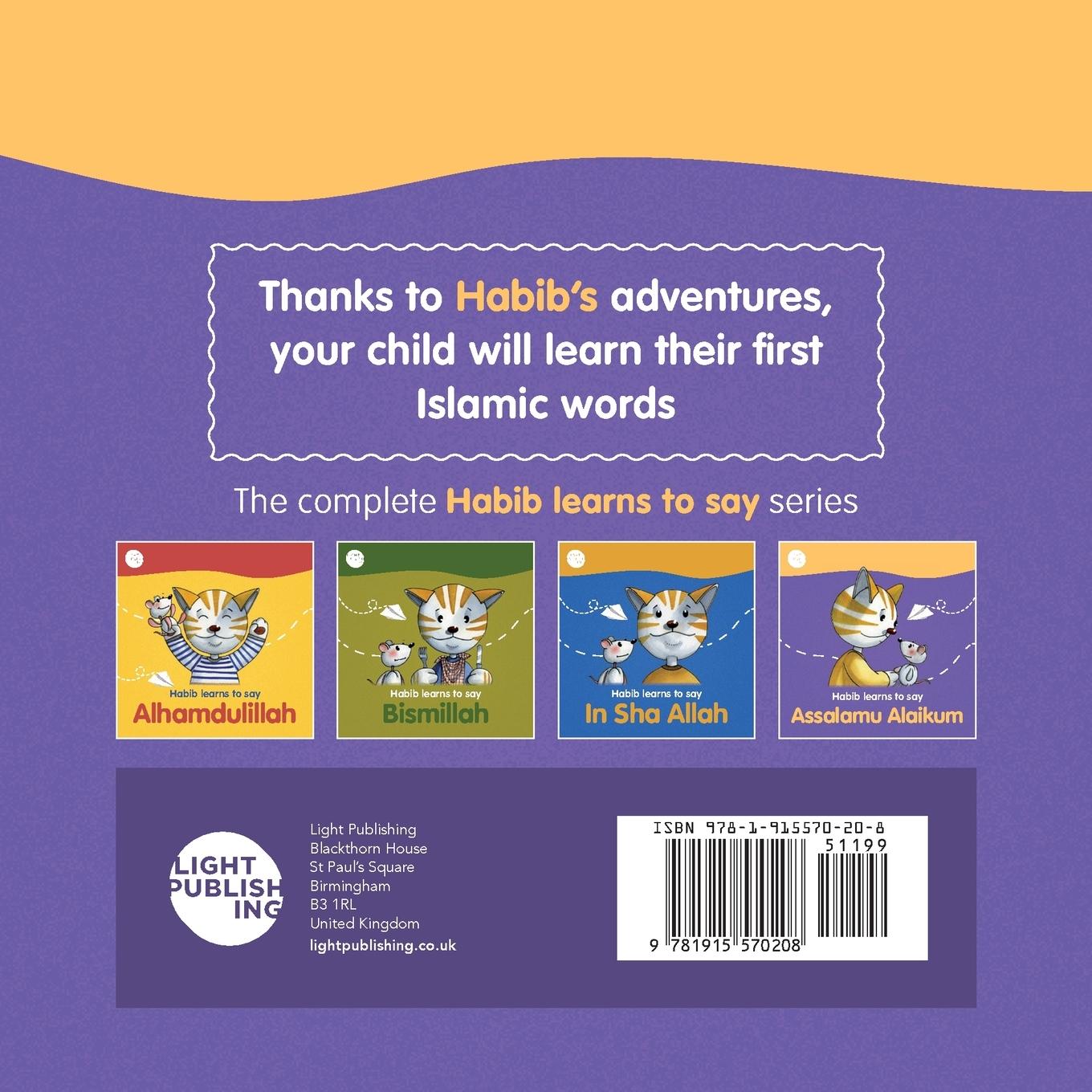 Rückseitencover Habib learns to say