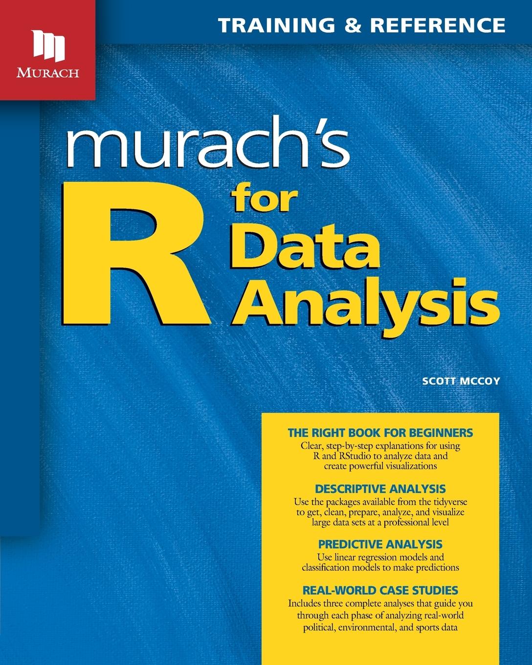 Vorderes Coverbild Murach's R for Data Analysis