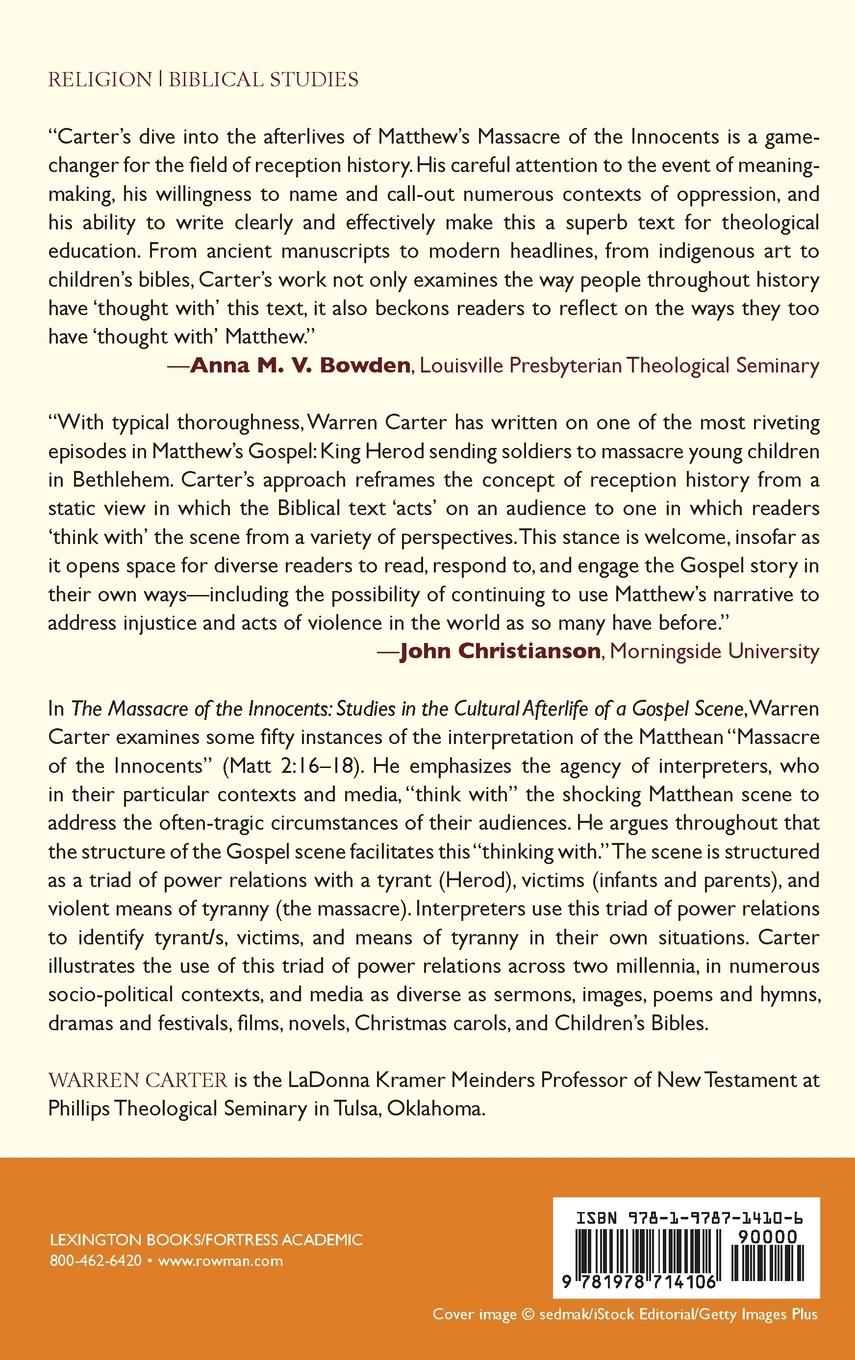 Rückseitencover Massacre of the Innocents