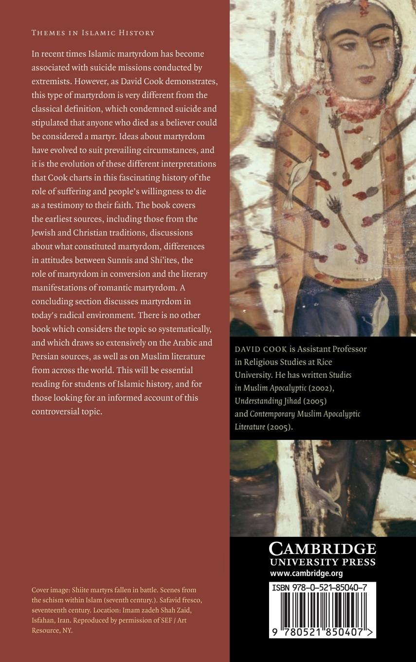 Rückseitencover Martyrdom in Islam