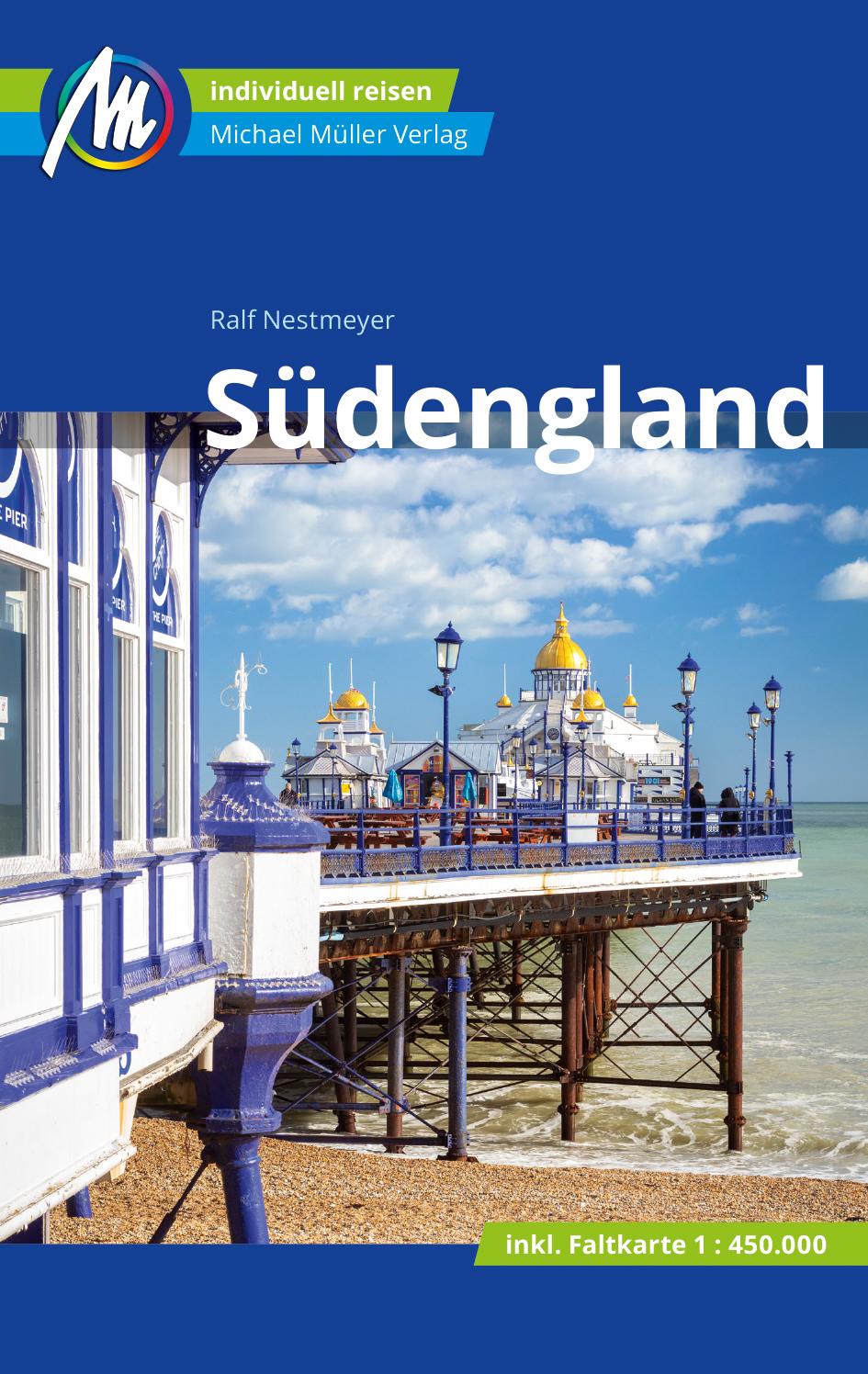 Vorderes Coverbild Südengland Reiseführer Michael Müller Verlag
