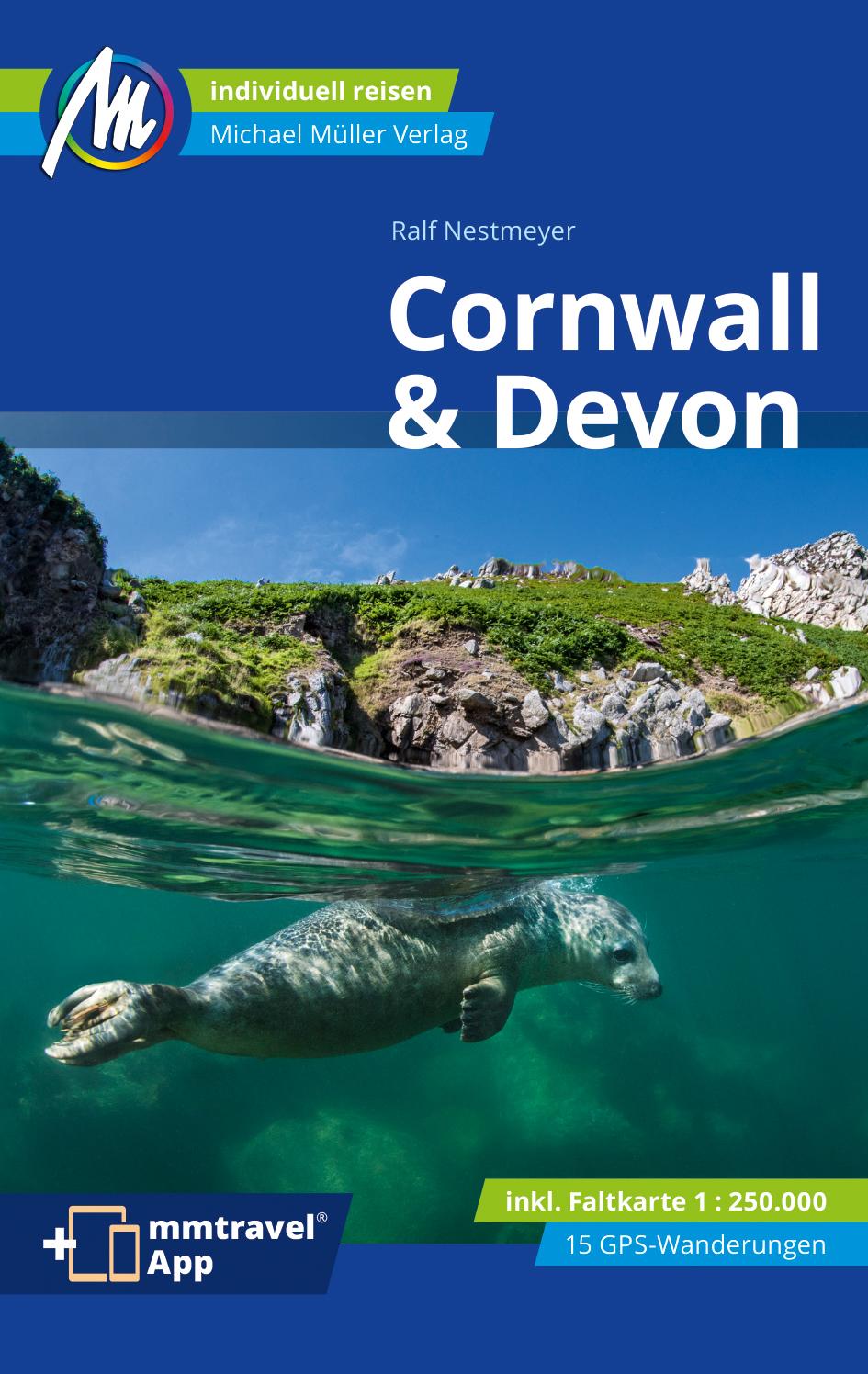 Vorderes Coverbild Cornwall & Devon Reiseführer Michael Müller Verlag