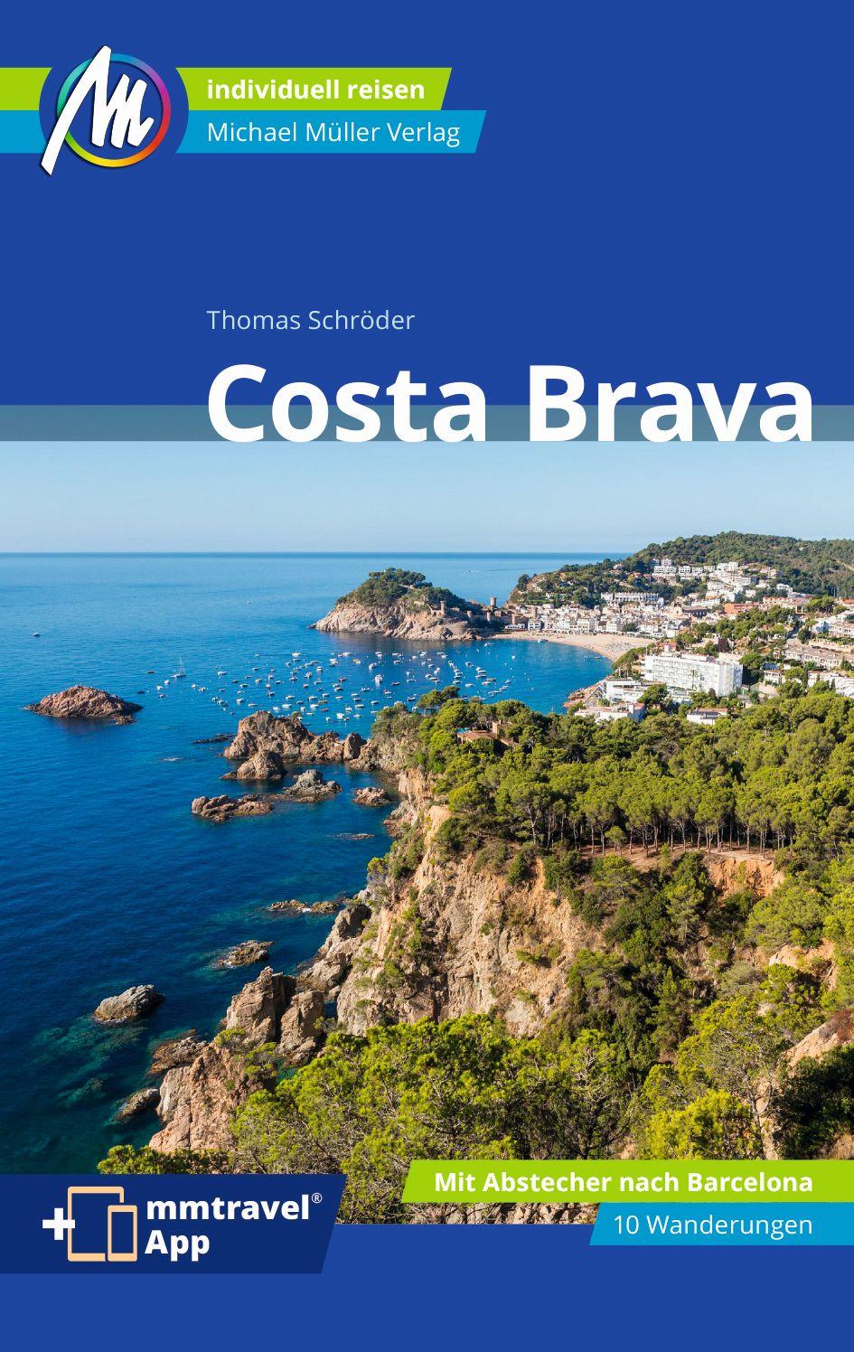 Vorderes Coverbild Costa Brava Reiseführer Michael Müller Verlag