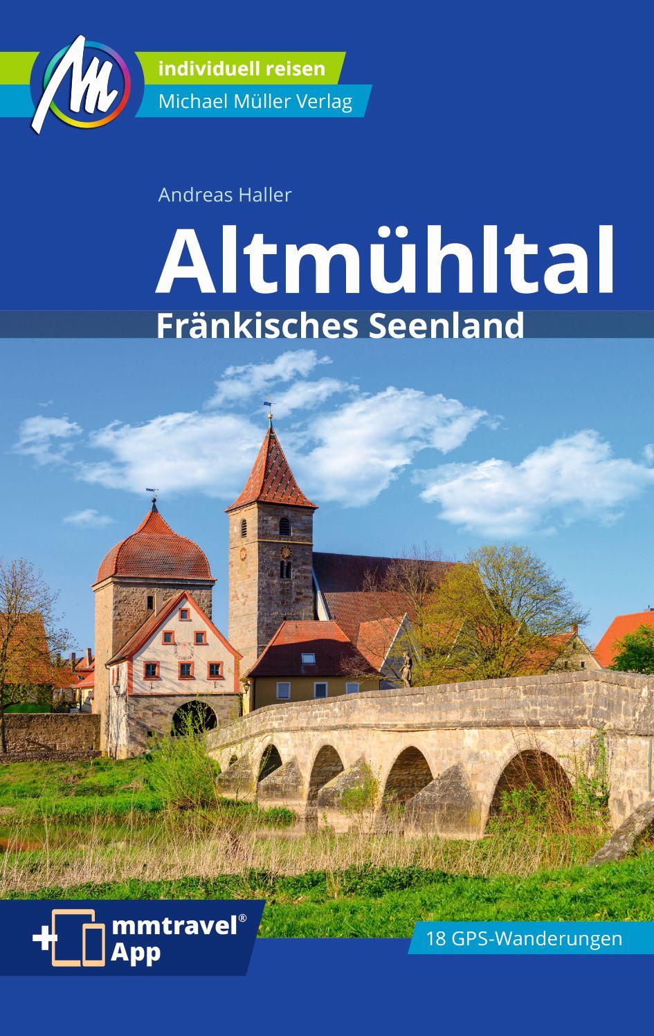 Vorderes Coverbild Altmühltal Reiseführer Michael Müller Verlag