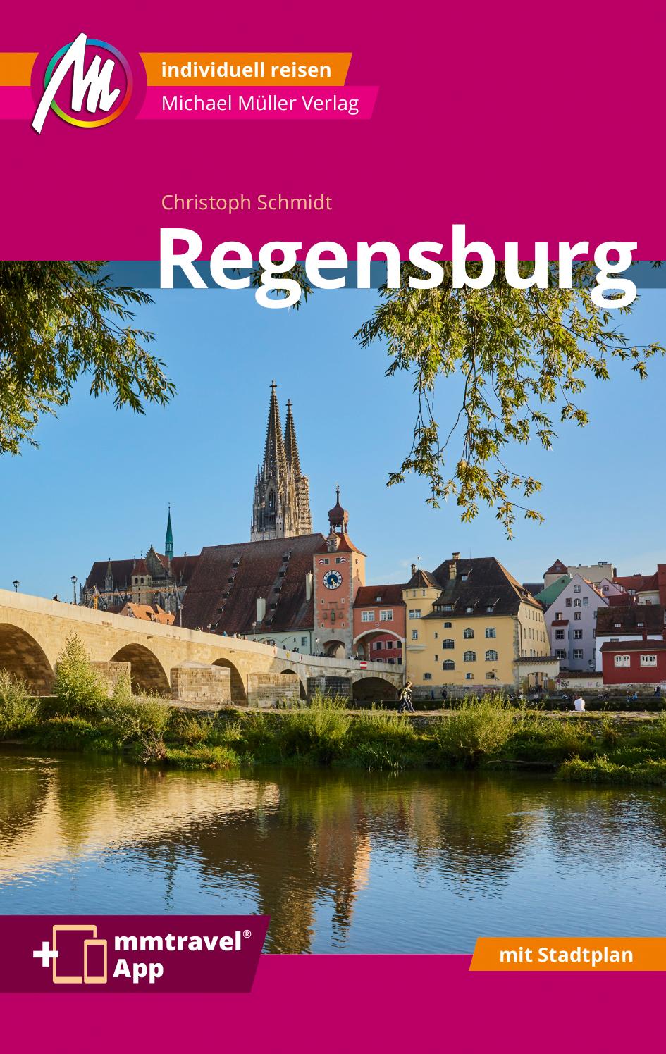 Vorderes Coverbild Regensburg MM-City Reiseführer