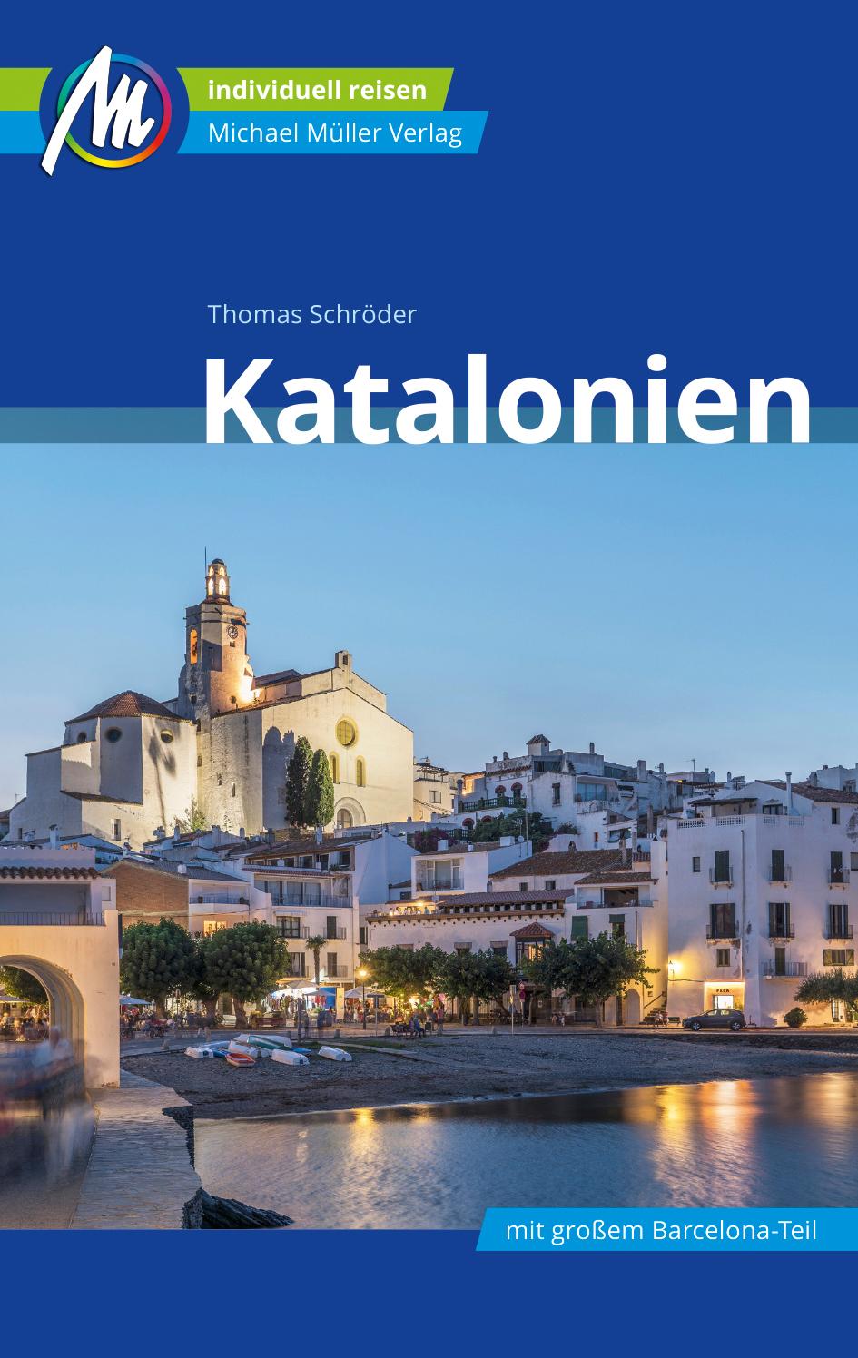 Vorderes Coverbild Katalonien Reiseführer Michael Müller Verlag