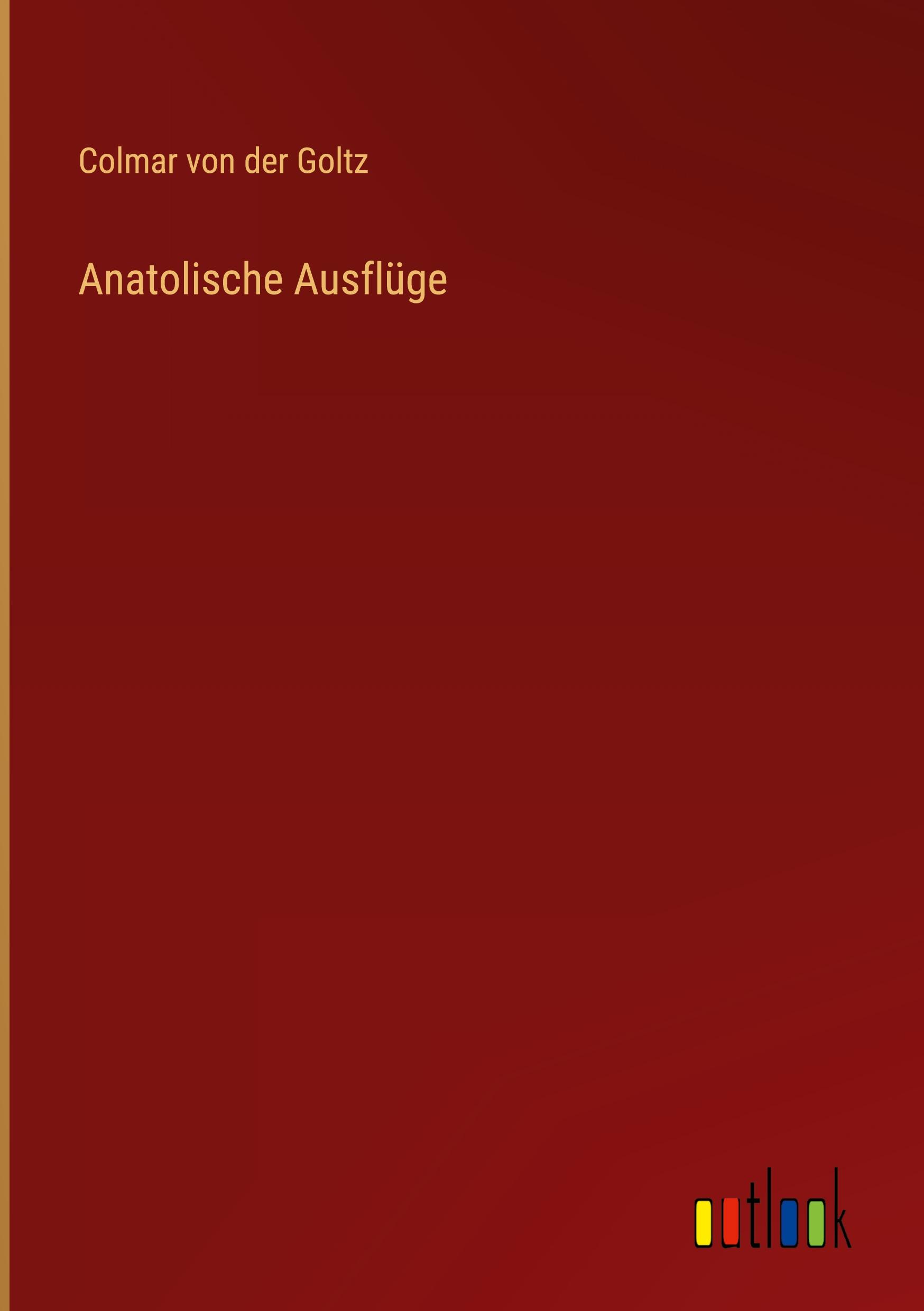 Vorderes Coverbild Anatolische Ausflüge