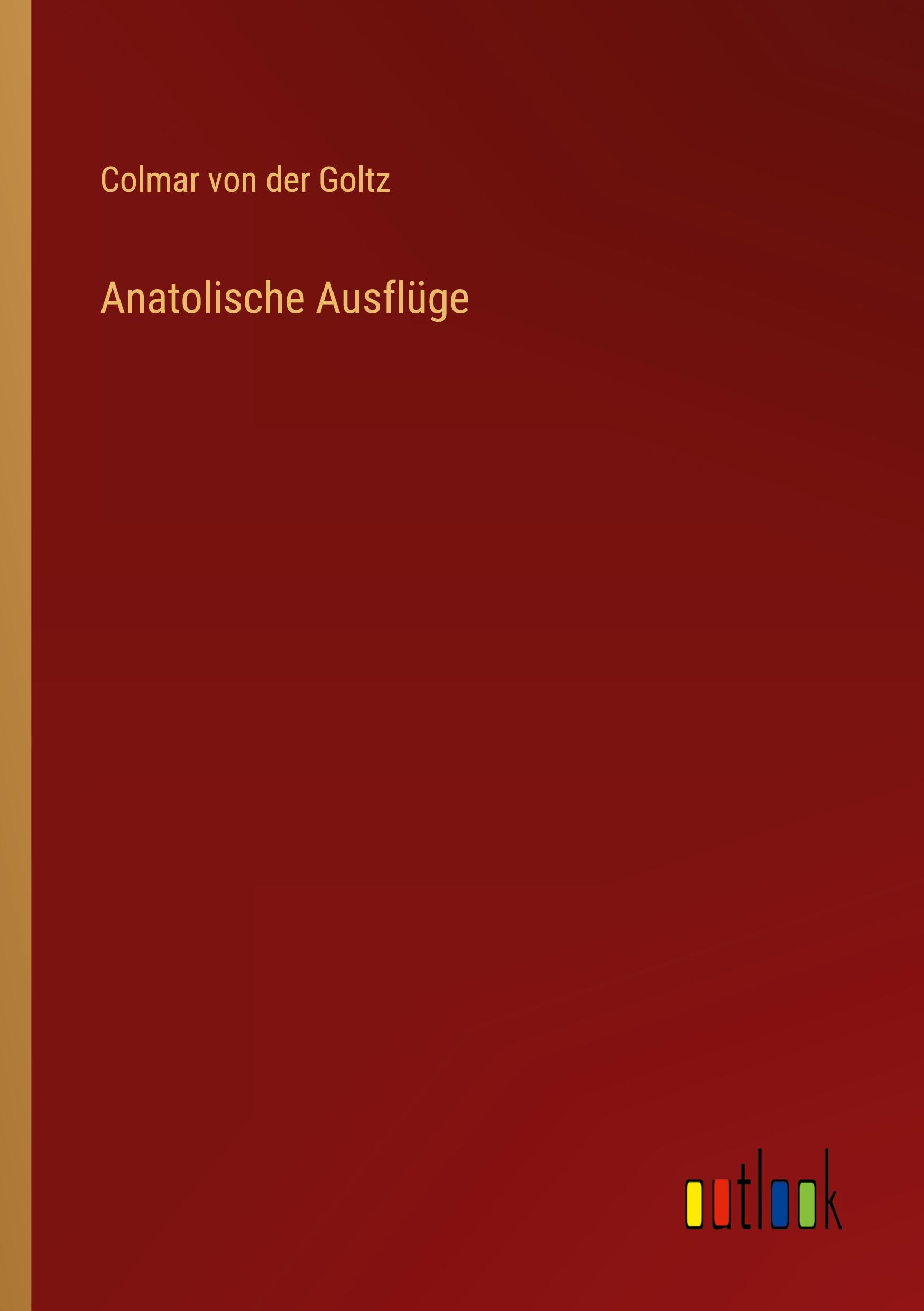 Vorderes Coverbild Anatolische Ausflüge