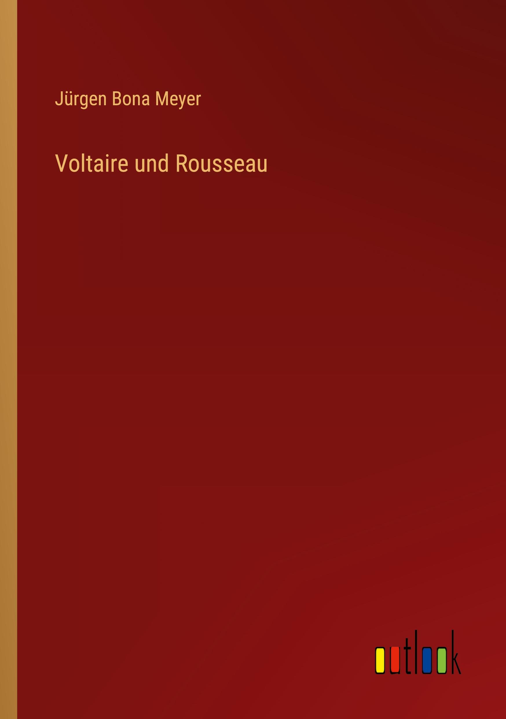 Vorderes Coverbild Voltaire und Rousseau