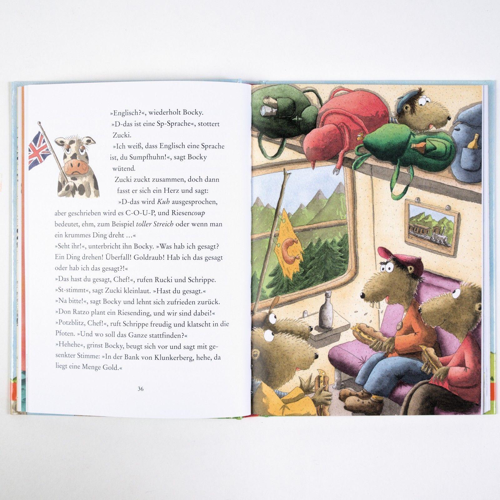 Beispielinhalt (Bild) Eliot und Isabella in den Räuberbergen