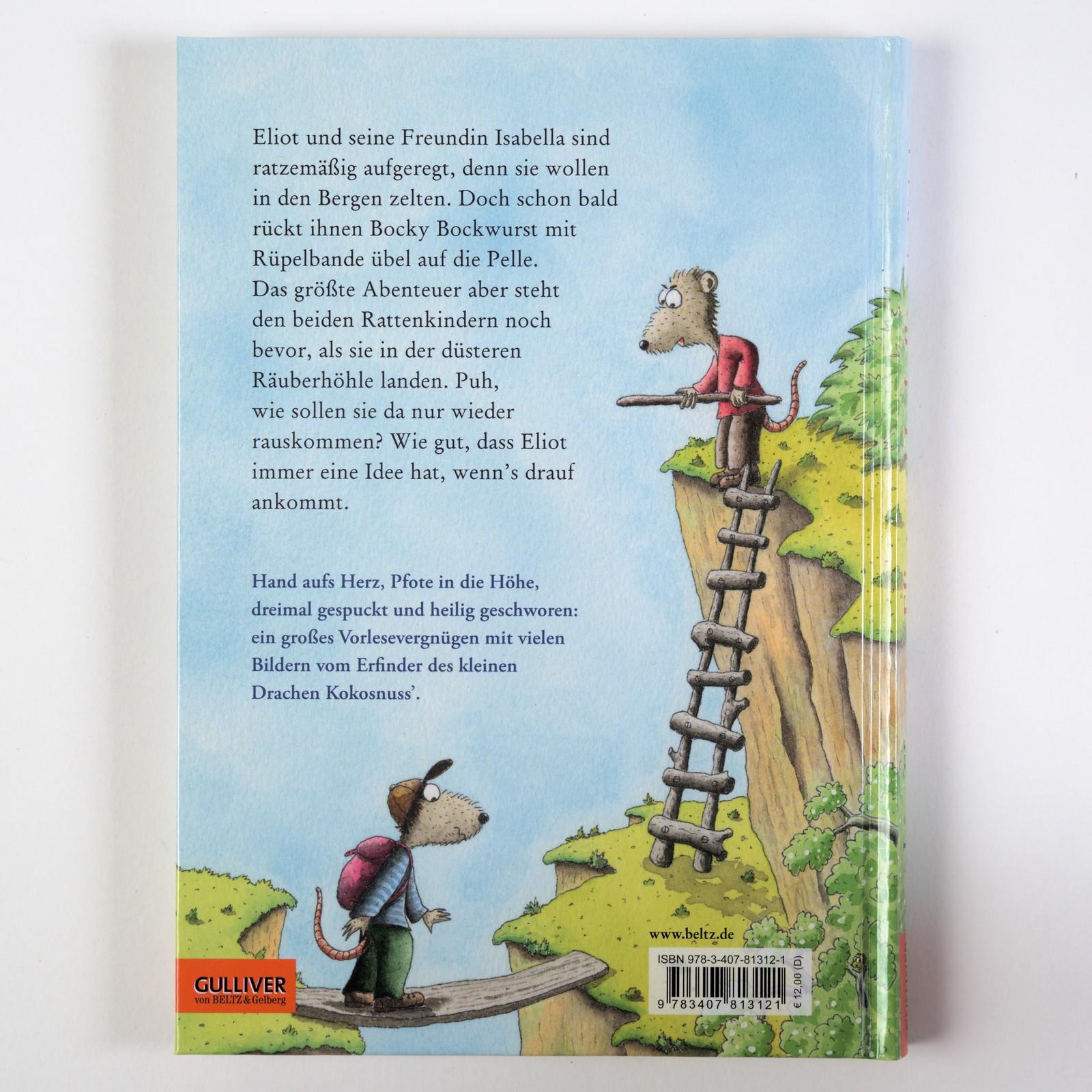 Rückseitencover Eliot und Isabella in den Räuberbergen