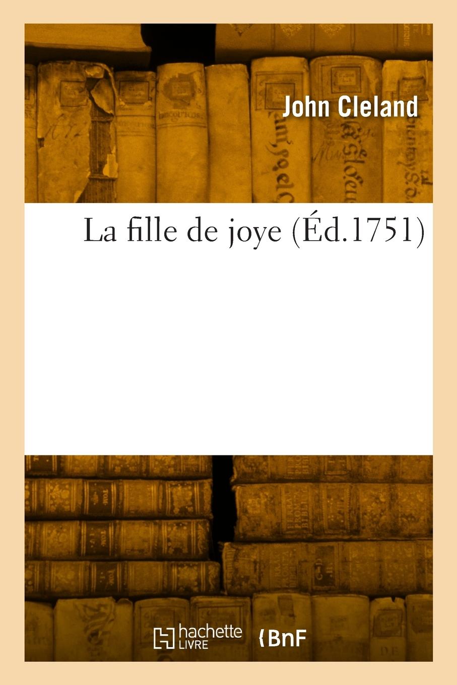 Vorderes Coverbild La fille de joye