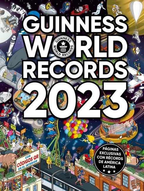 Vorderes Coverbild Guinness World Records 2023 (Ed. Latinoamérica)