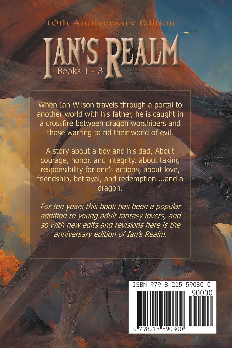 Rückseitencover Ian's Realm Saga 10th Anniversary