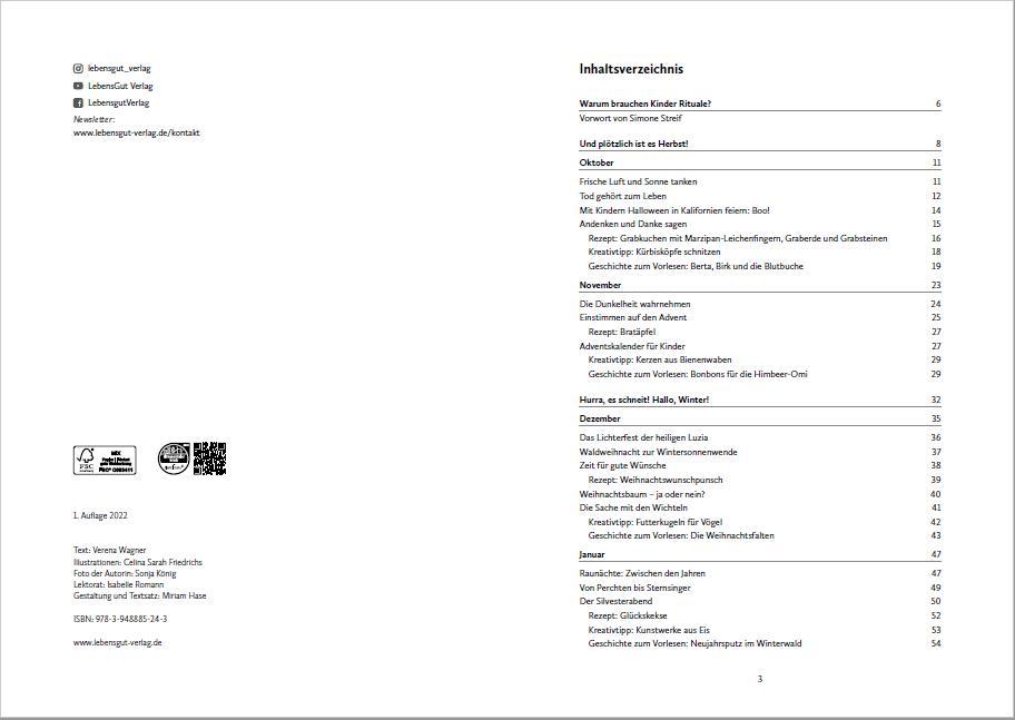 Beispielinhalt (Bild) Familienbande im Jahreskreis
